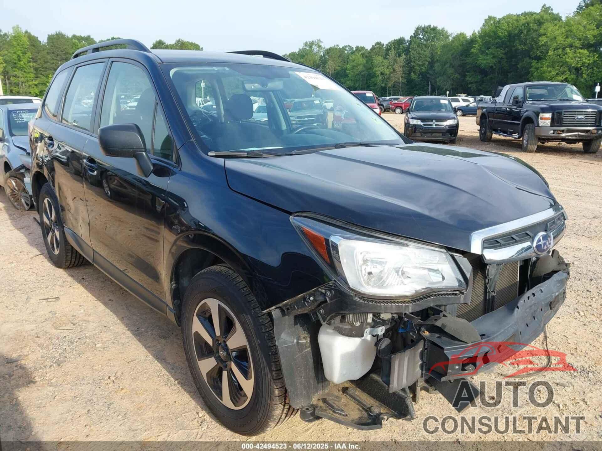 SUBARU FORESTER 2018 - JF2SJABC4JH560627