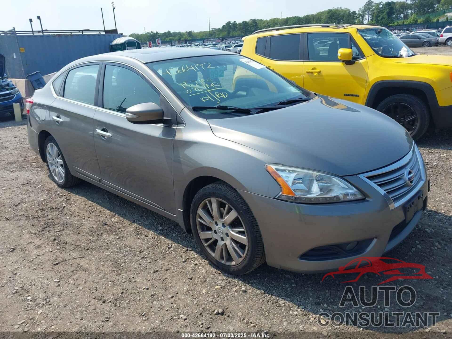 NISSAN SENTRA 2015 - 3N1AB7AP9FY296995