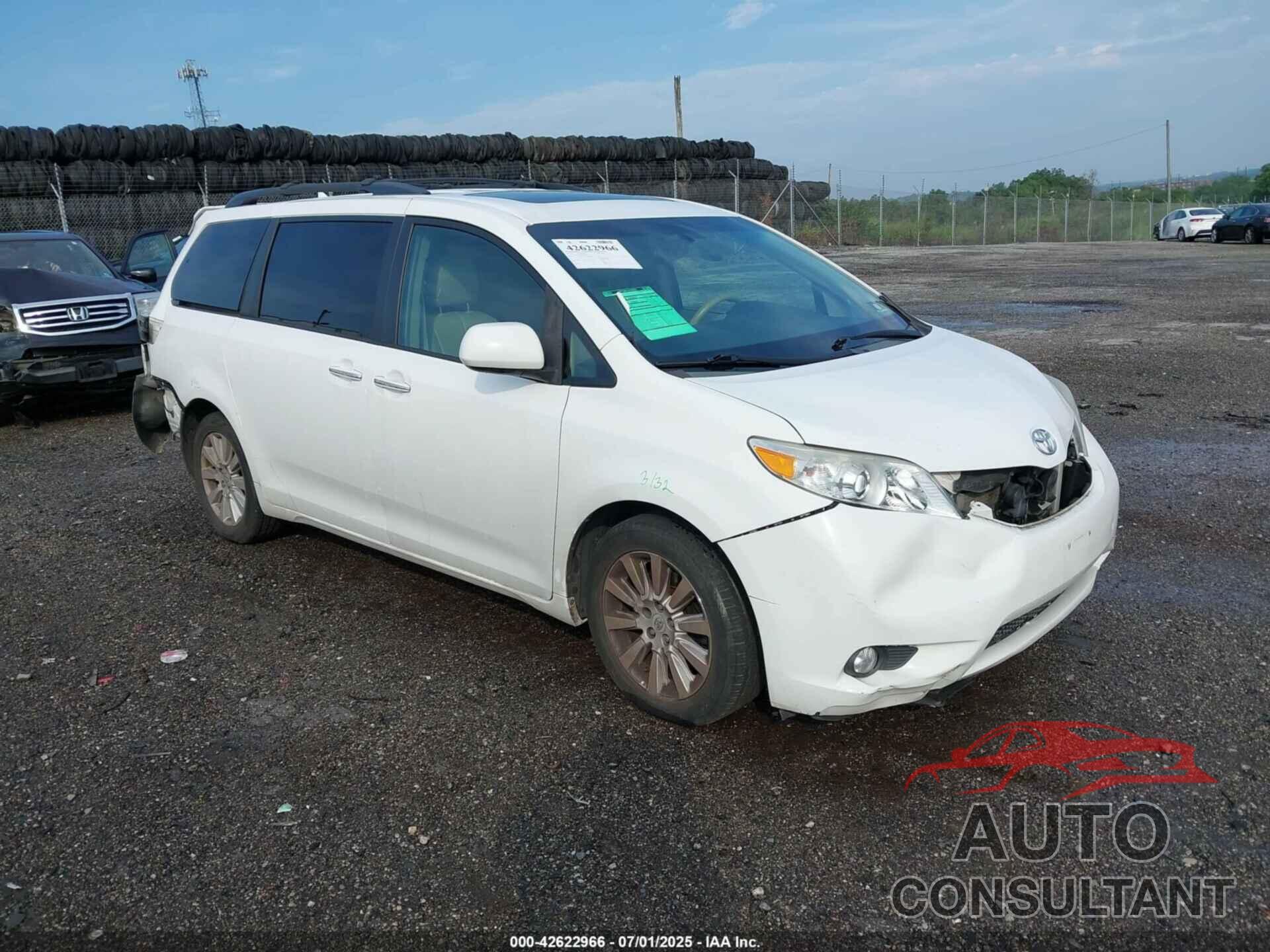 TOYOTA SIENNA 2012 - 5TDDK3DCXCS037513