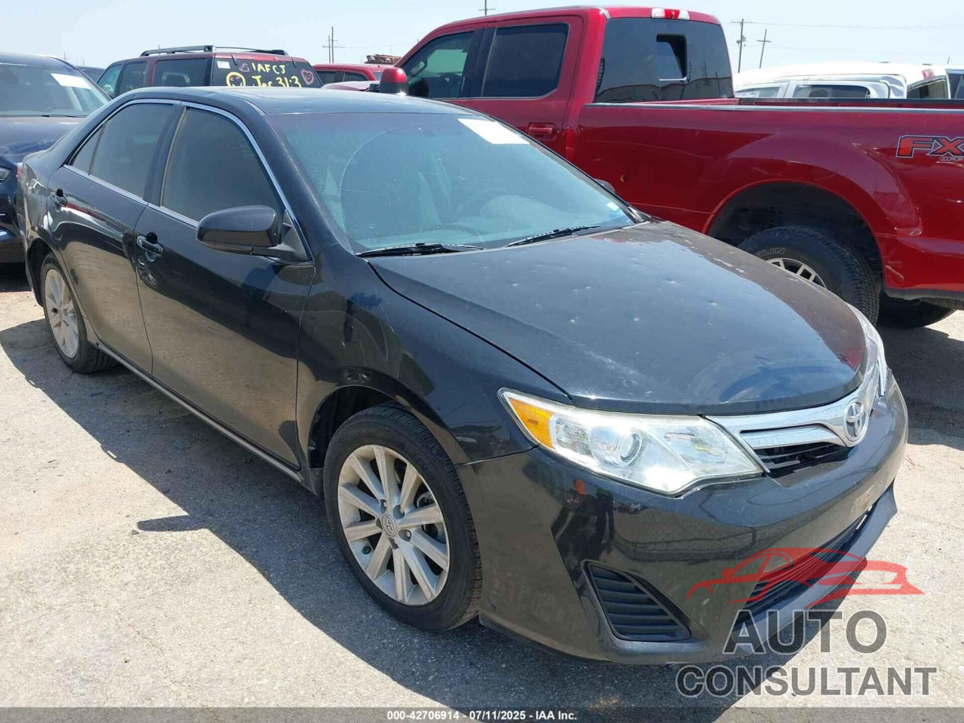 TOYOTA CAMRY 2012 - 4T4BF1FK6CR215063