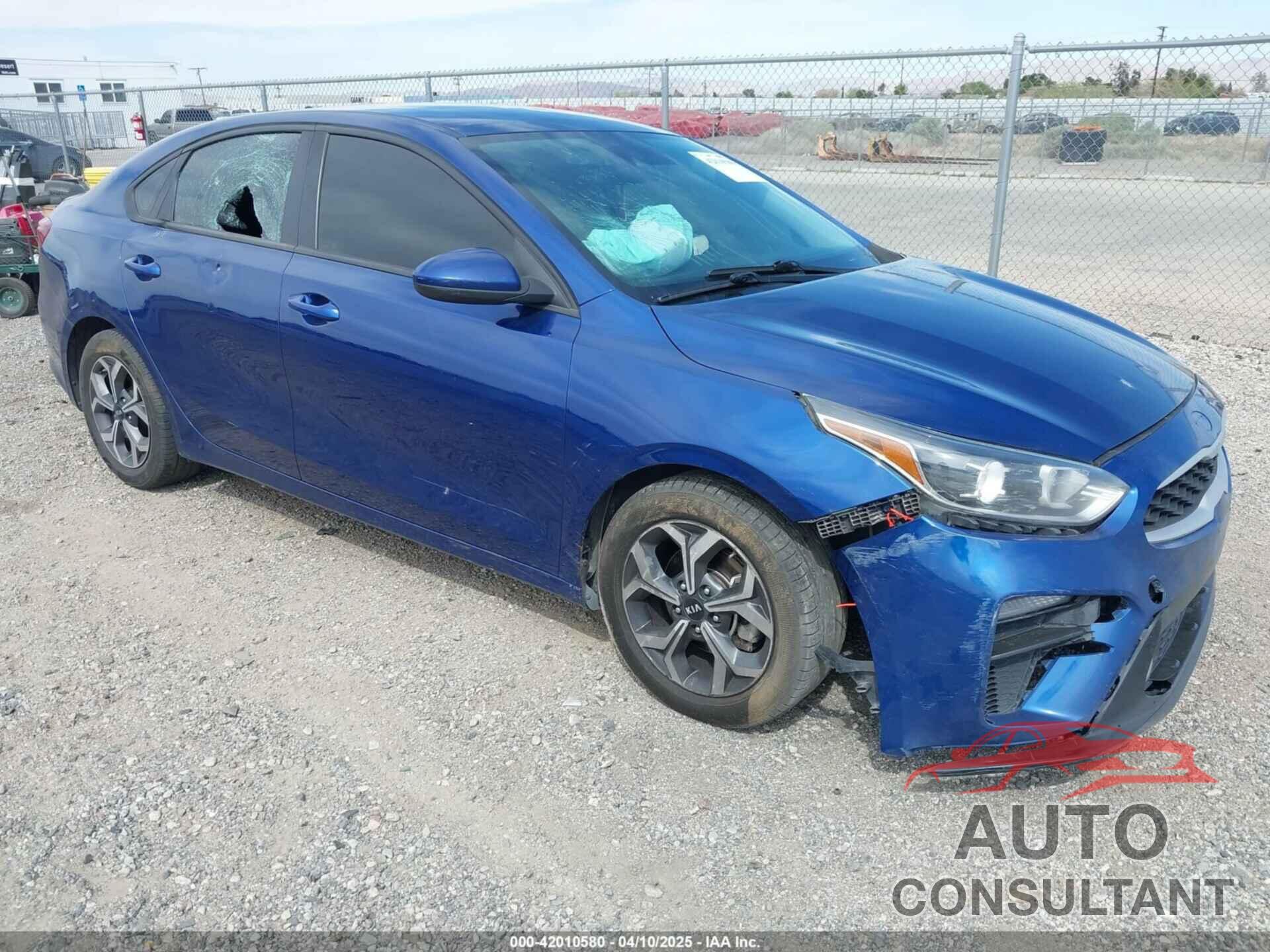 KIA FORTE 2020 - 3KPF24AD9LE204823