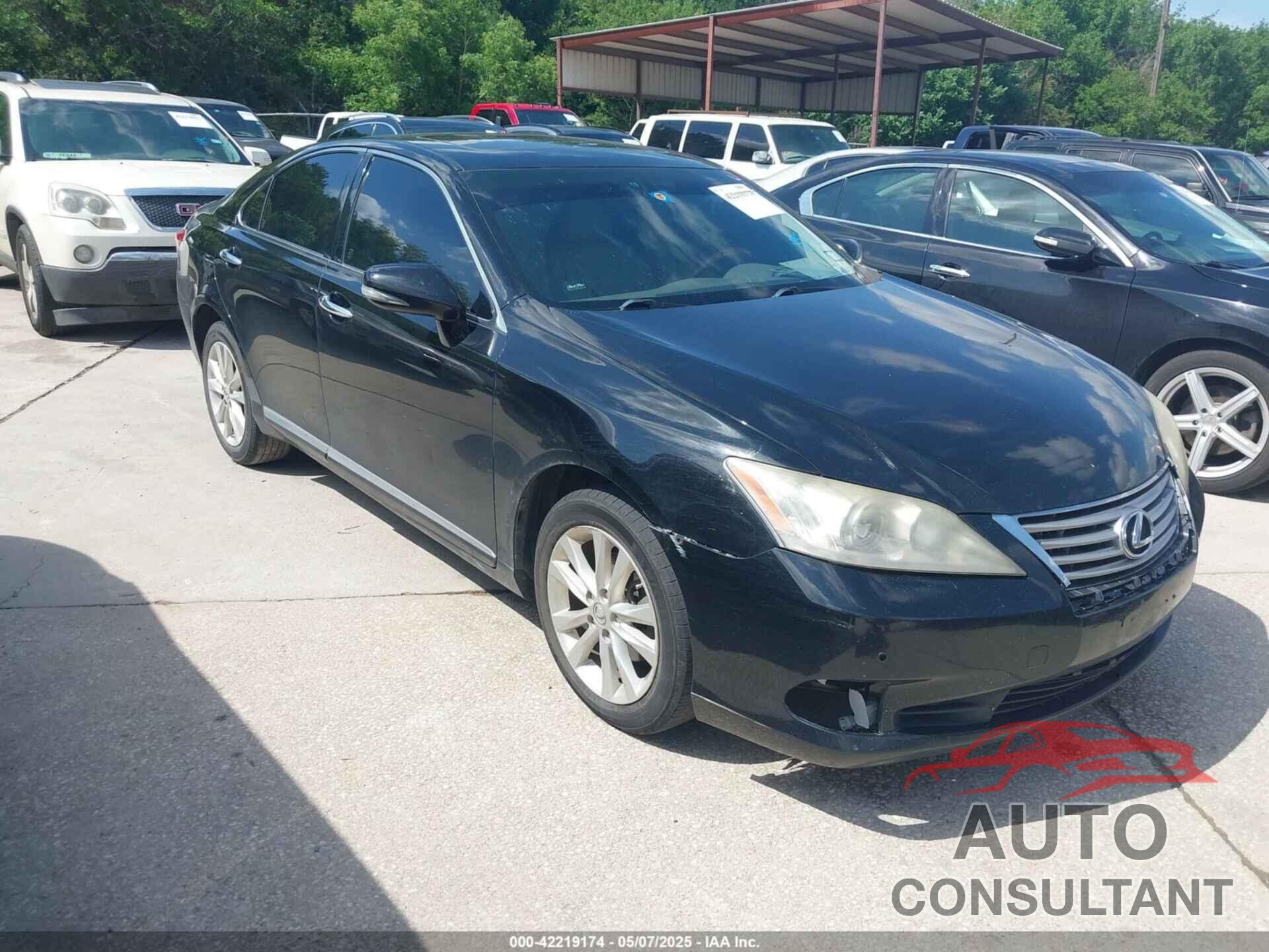 LEXUS ES 350 2010 - JTHBK1EG4A2412926