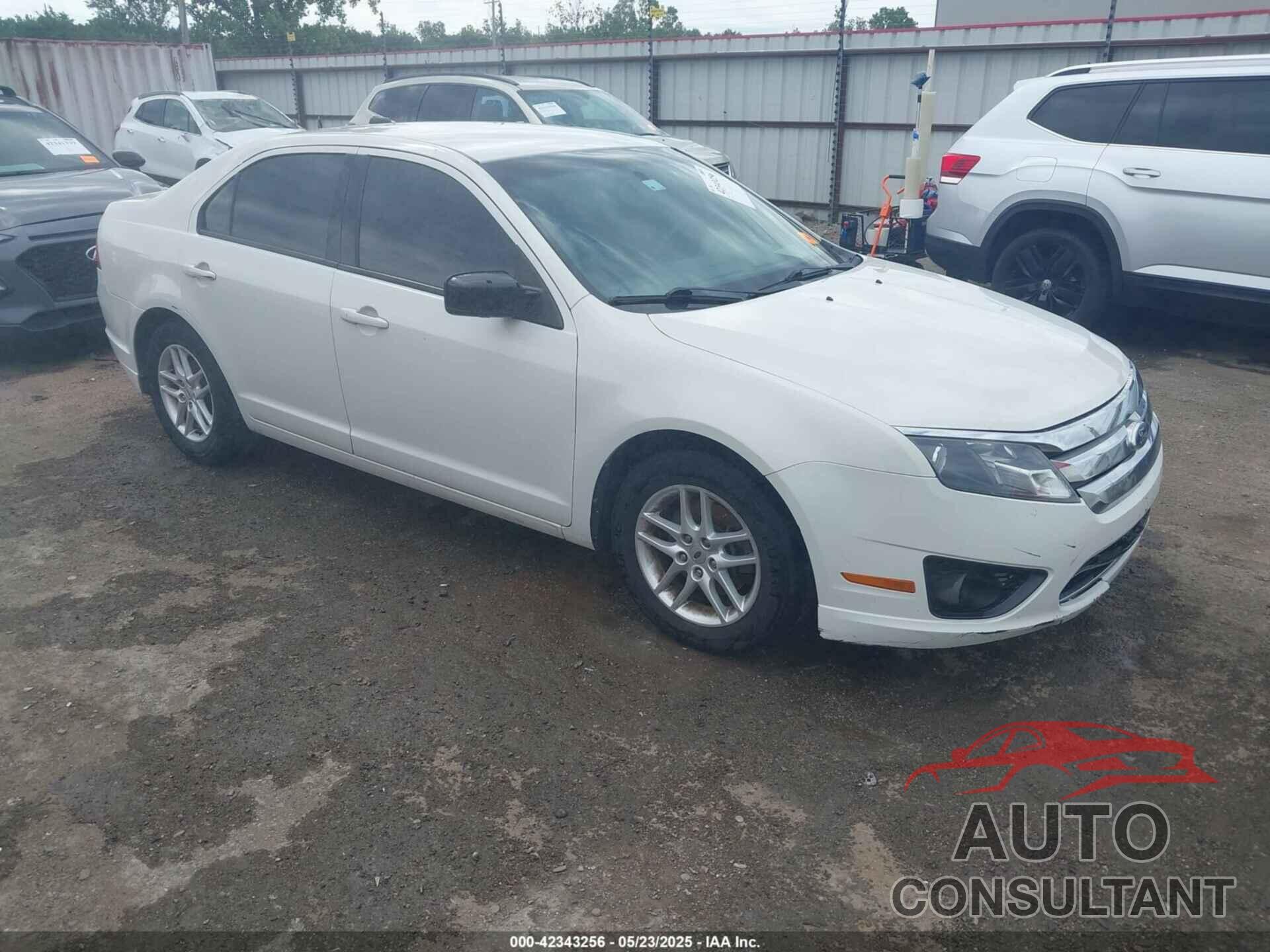 FORD FUSION 2012 - 3FAHP0GAXCR124493