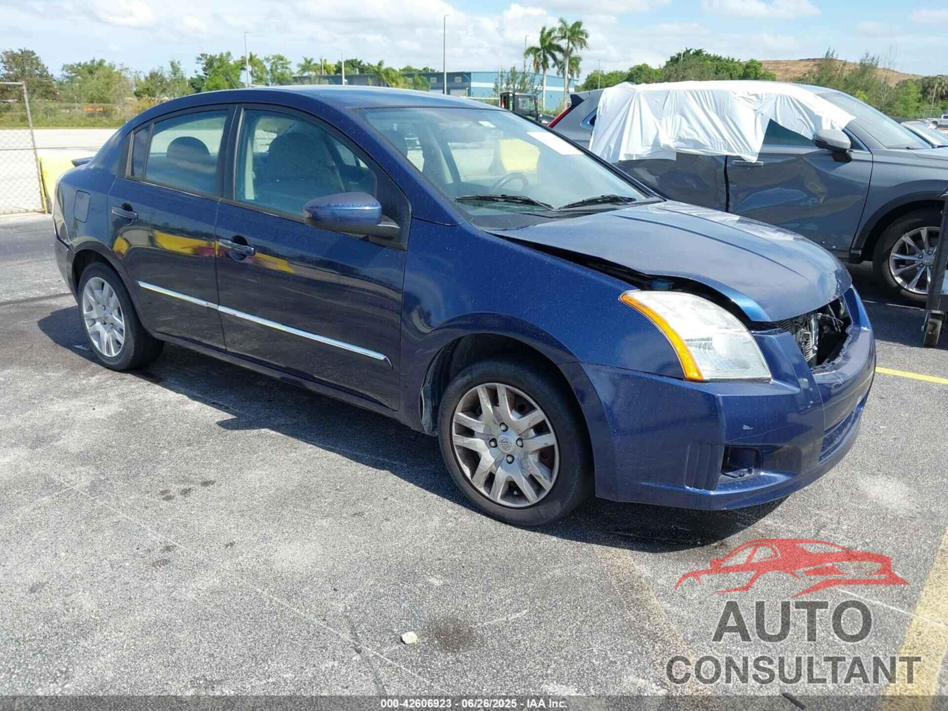 NISSAN SENTRA 2012 - 3N1AB6AP4CL698751
