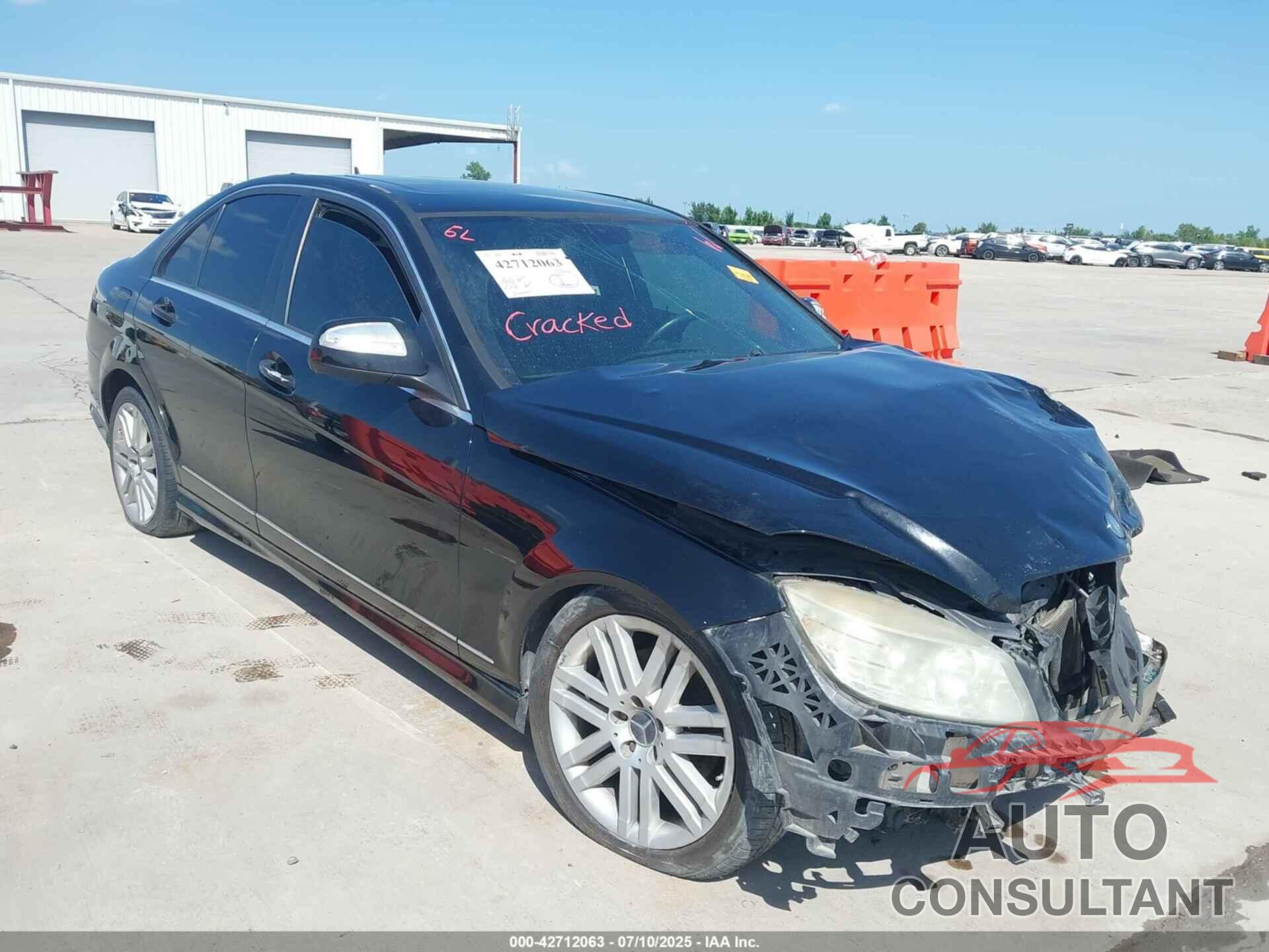 MERCEDES-BENZ C 300 2009 - WDDGF54X99R041792