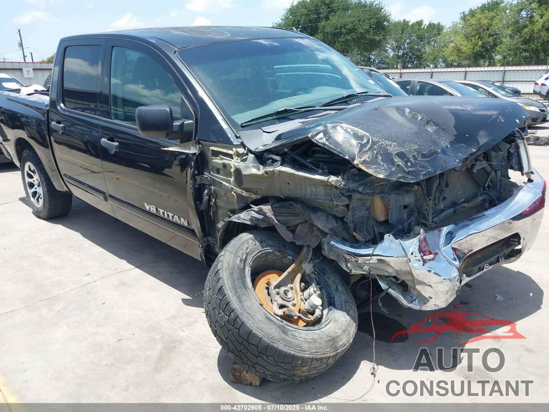 NISSAN TITAN 2012 - 1N6BA0ED1CN302869