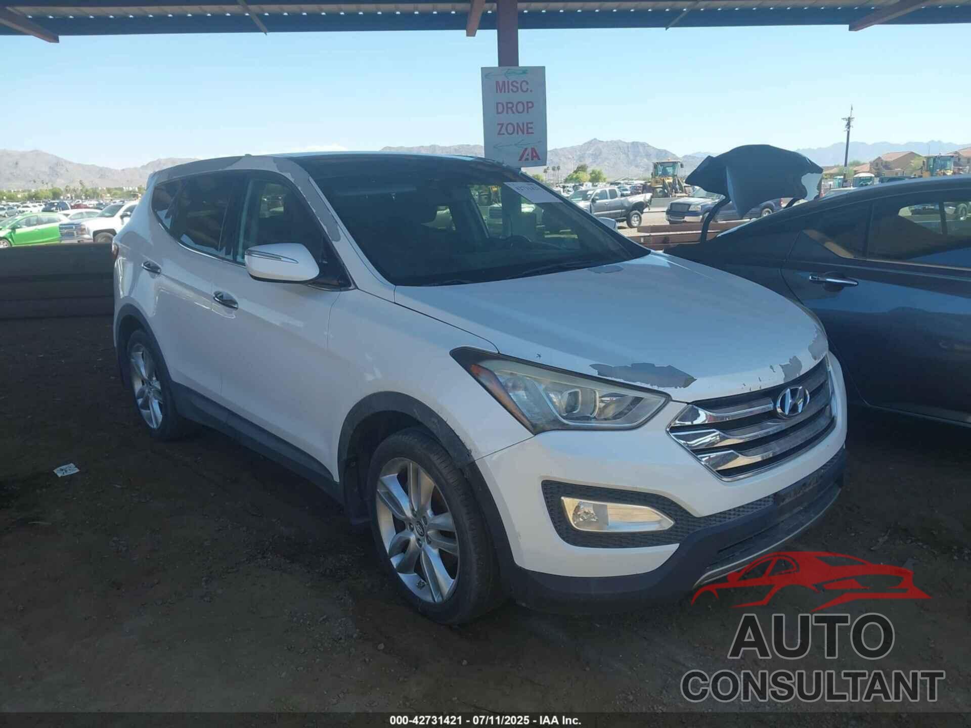 HYUNDAI SANTA FE 2013 - 5XYZW3LA6DG070050