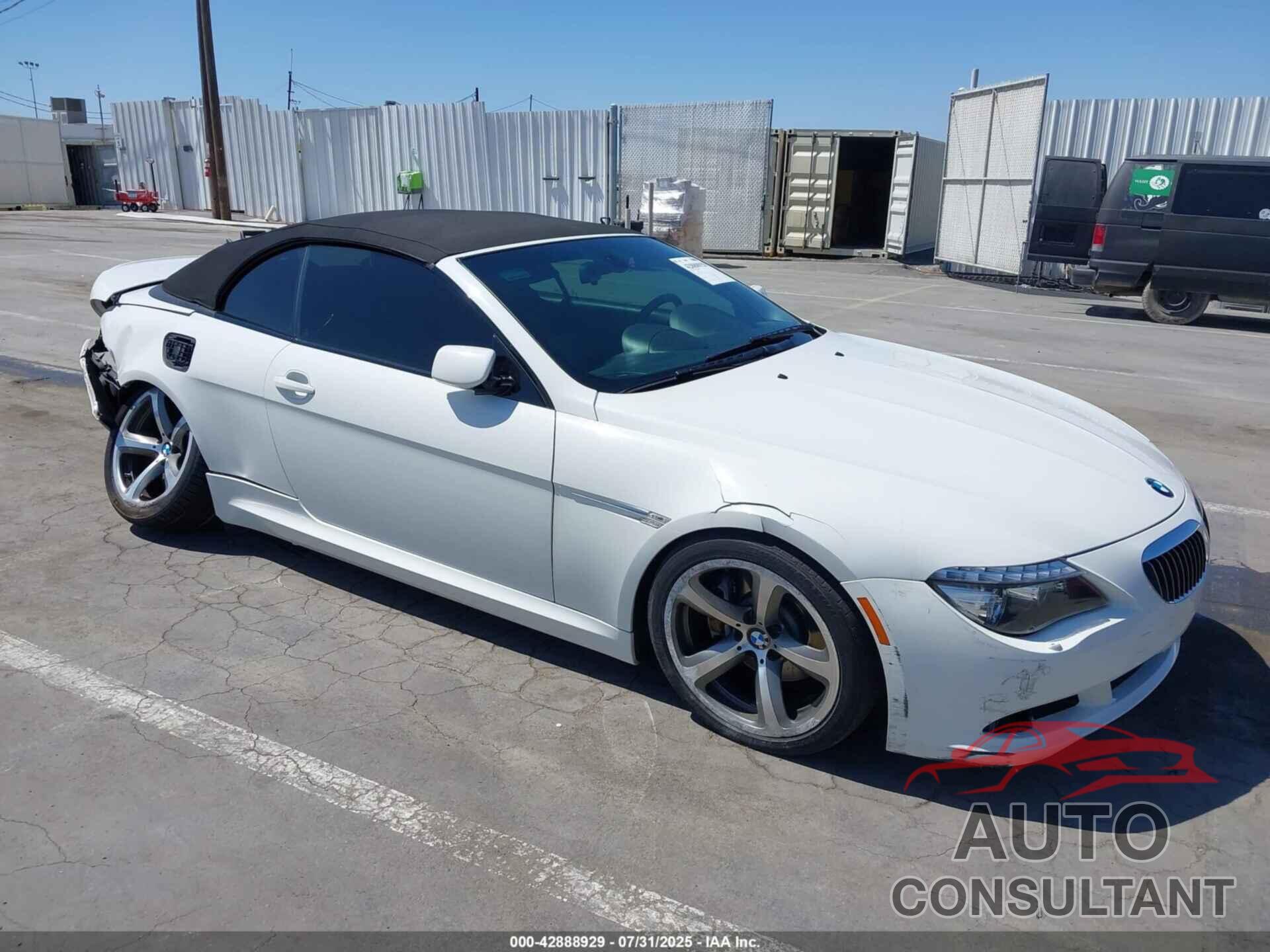 BMW 650I 2009 - WBAEB53579CX64778