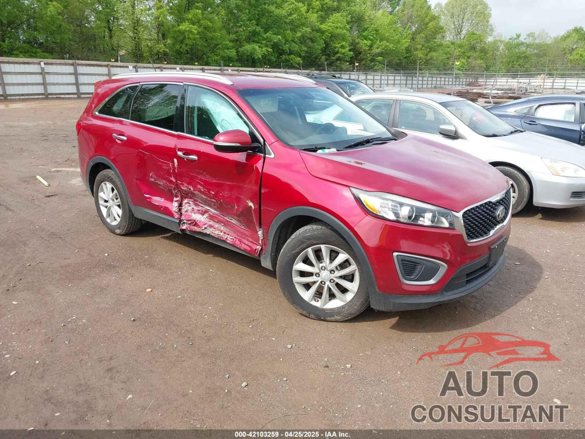 KIA SORENTO 2017 - 5XYPGDA56HG191361