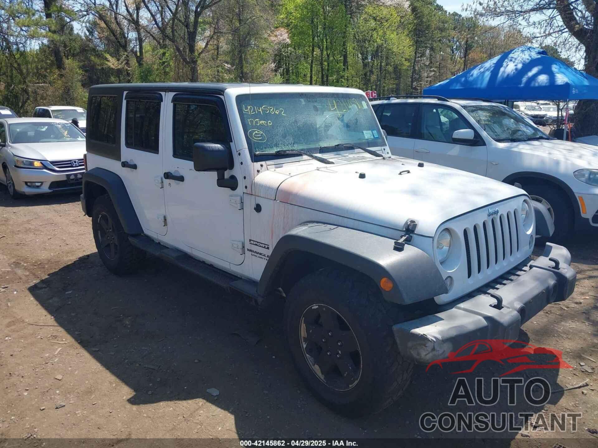 JEEP WRANGLER UNLIMITED 2017 - 1C4HJWDG0HL639564