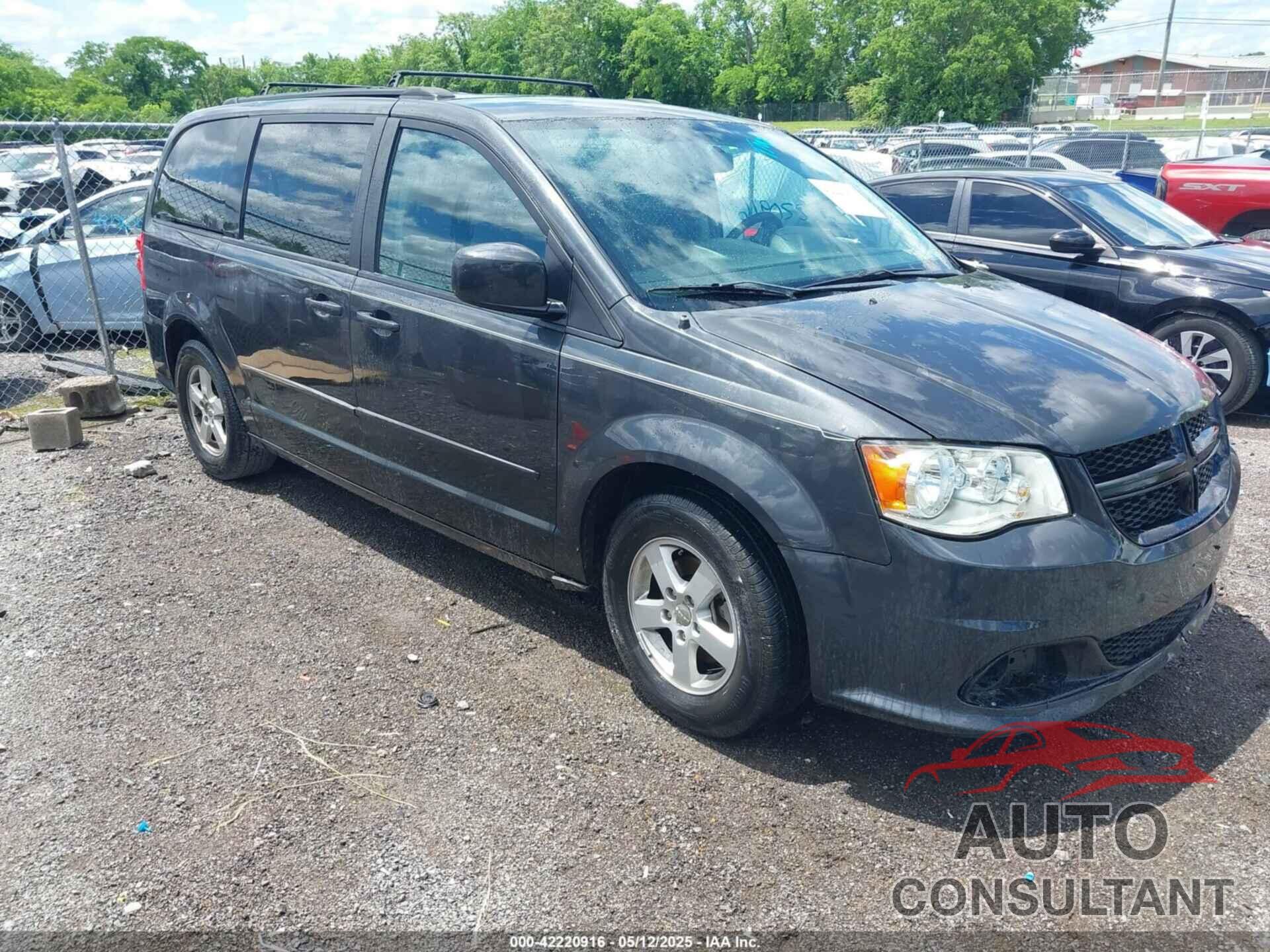 DODGE GRAND CARAVAN 2012 - 2C4RDGCG9CR153242