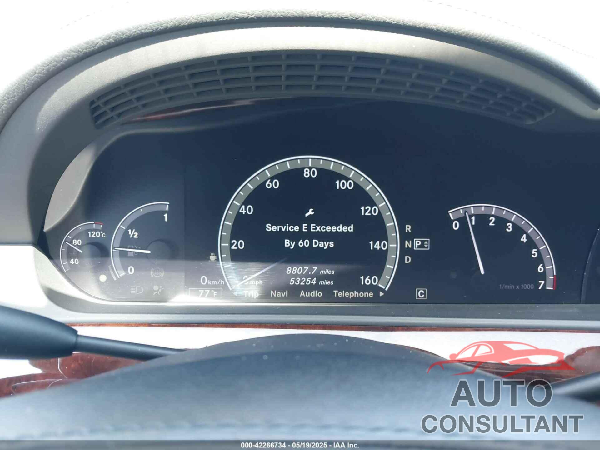 MERCEDES-BENZ S 550 2010 - WDDNG7BB9AA347420