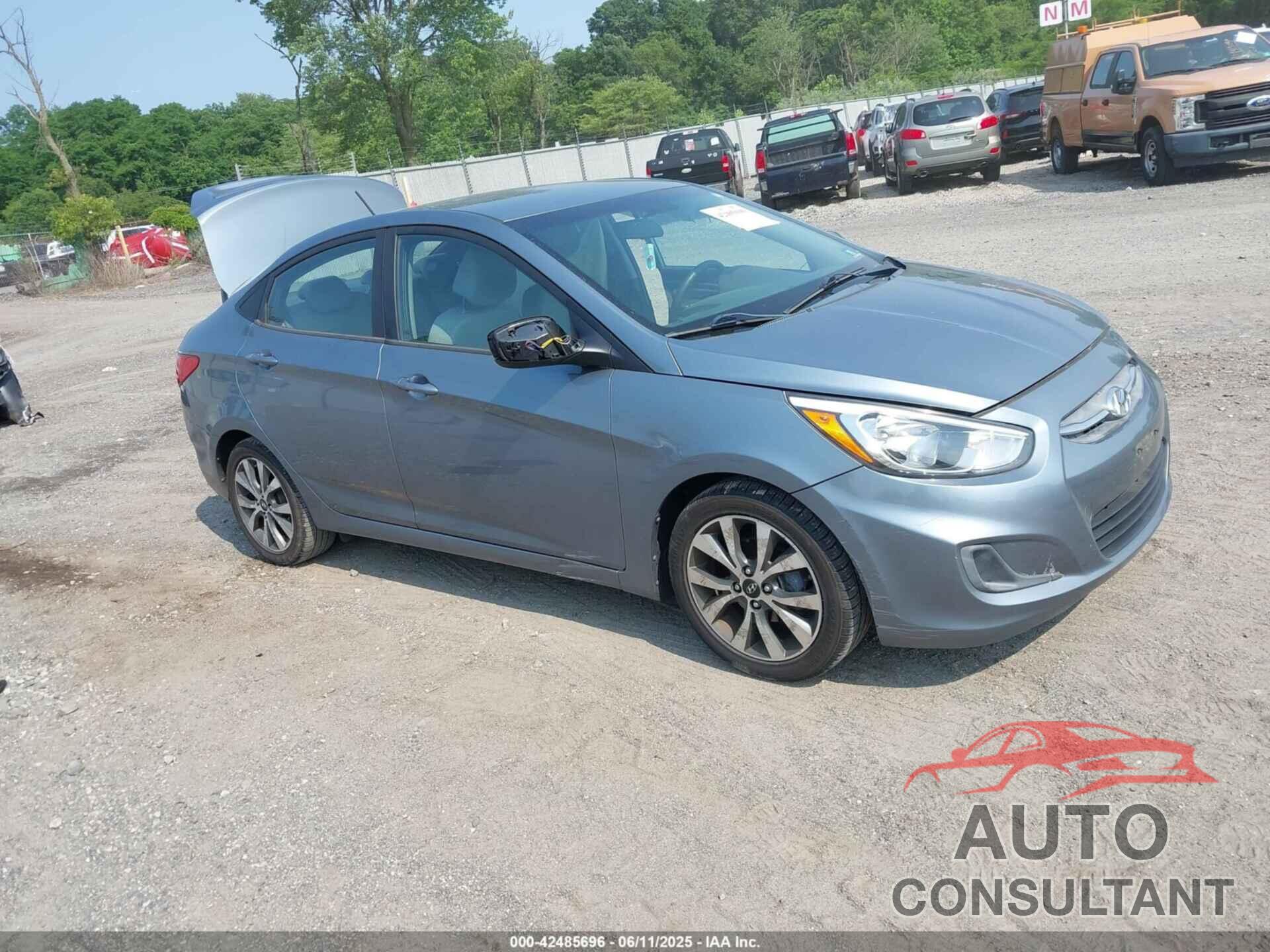 HYUNDAI ACCENT 2017 - KMHCT4AE0HU373691