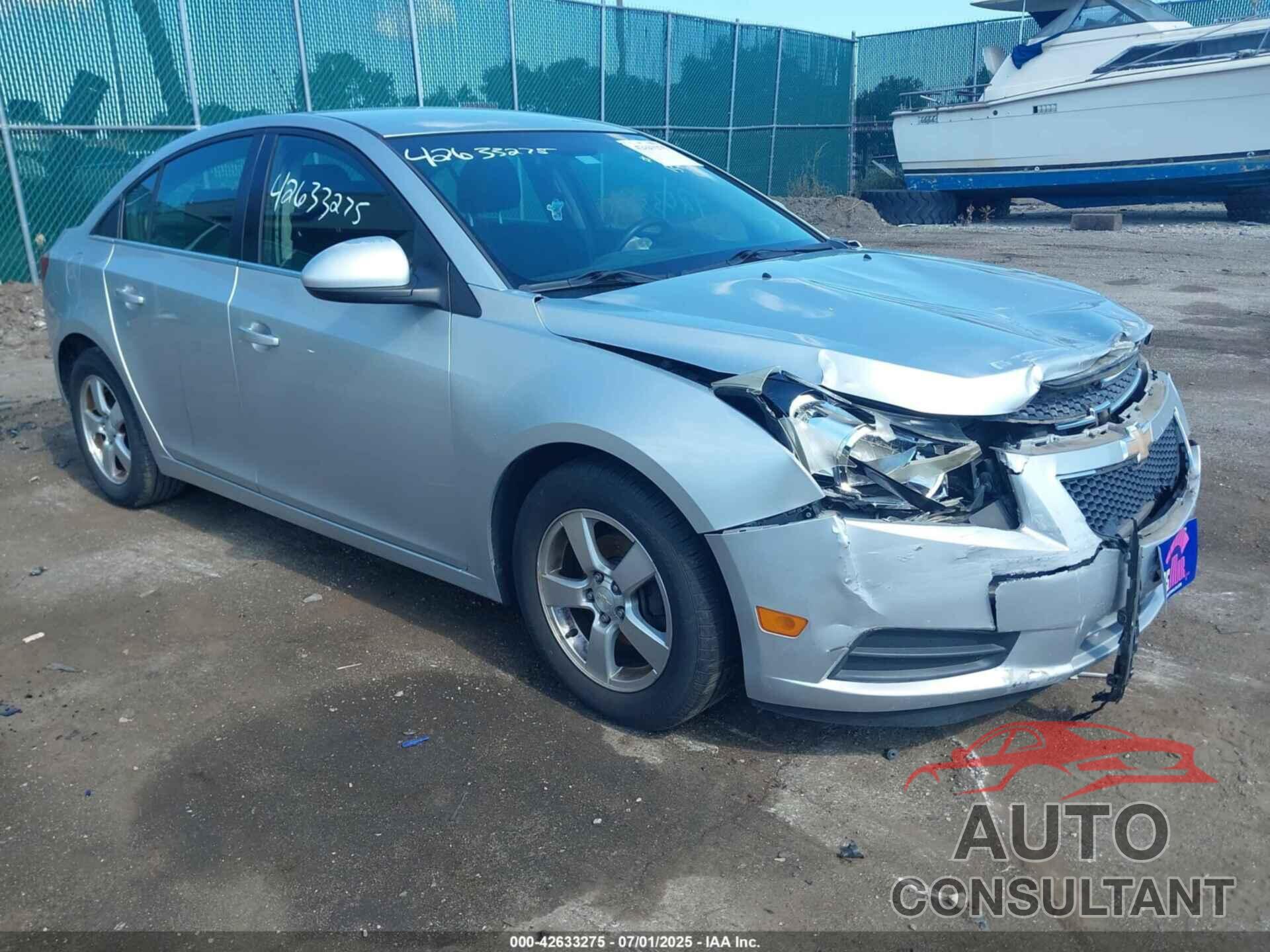 CHEVROLET CRUZE 2012 - 1G1PF5SC7C7120612