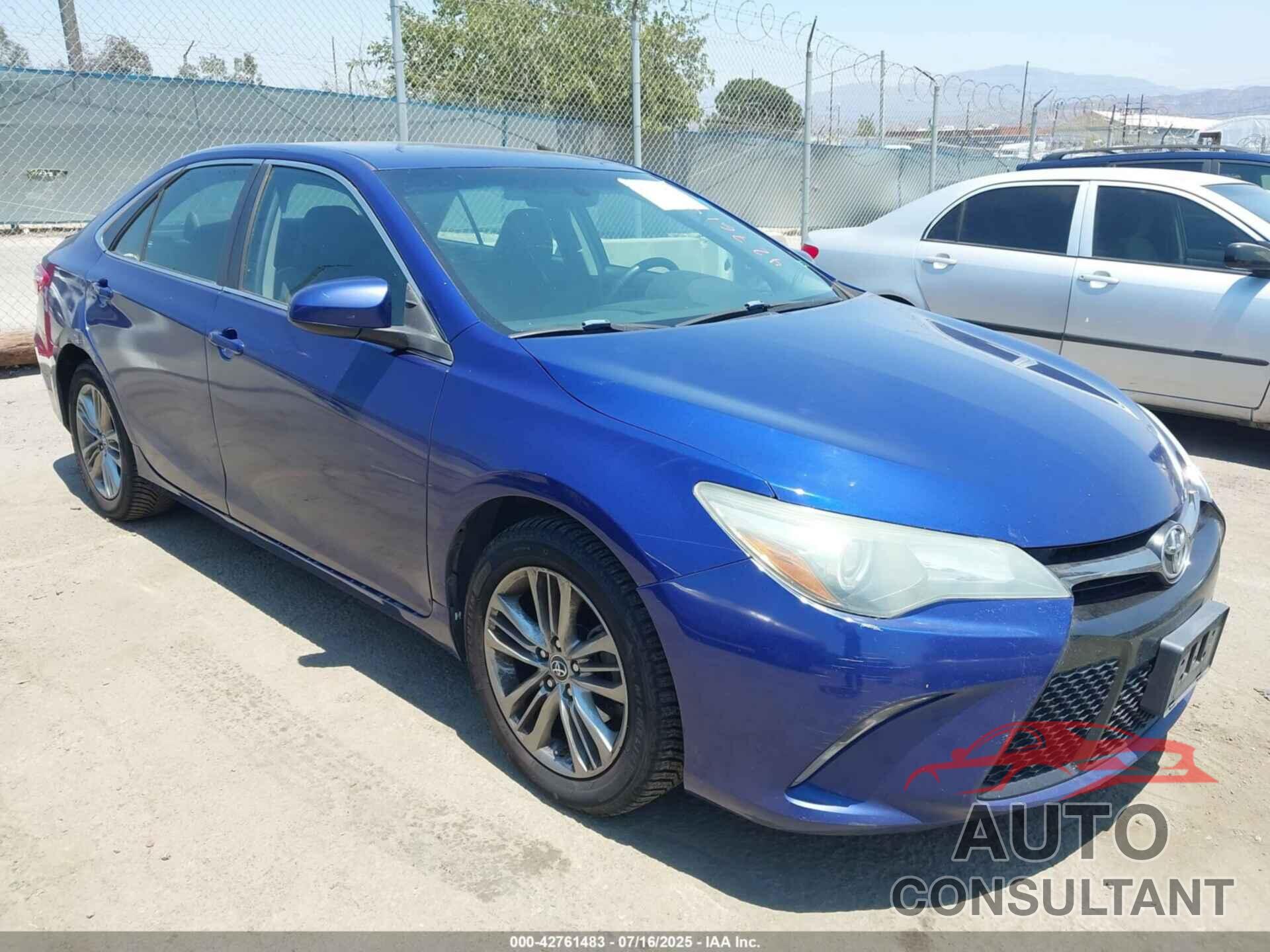 TOYOTA CAMRY 2016 - 4T1BF1FK4GU539094