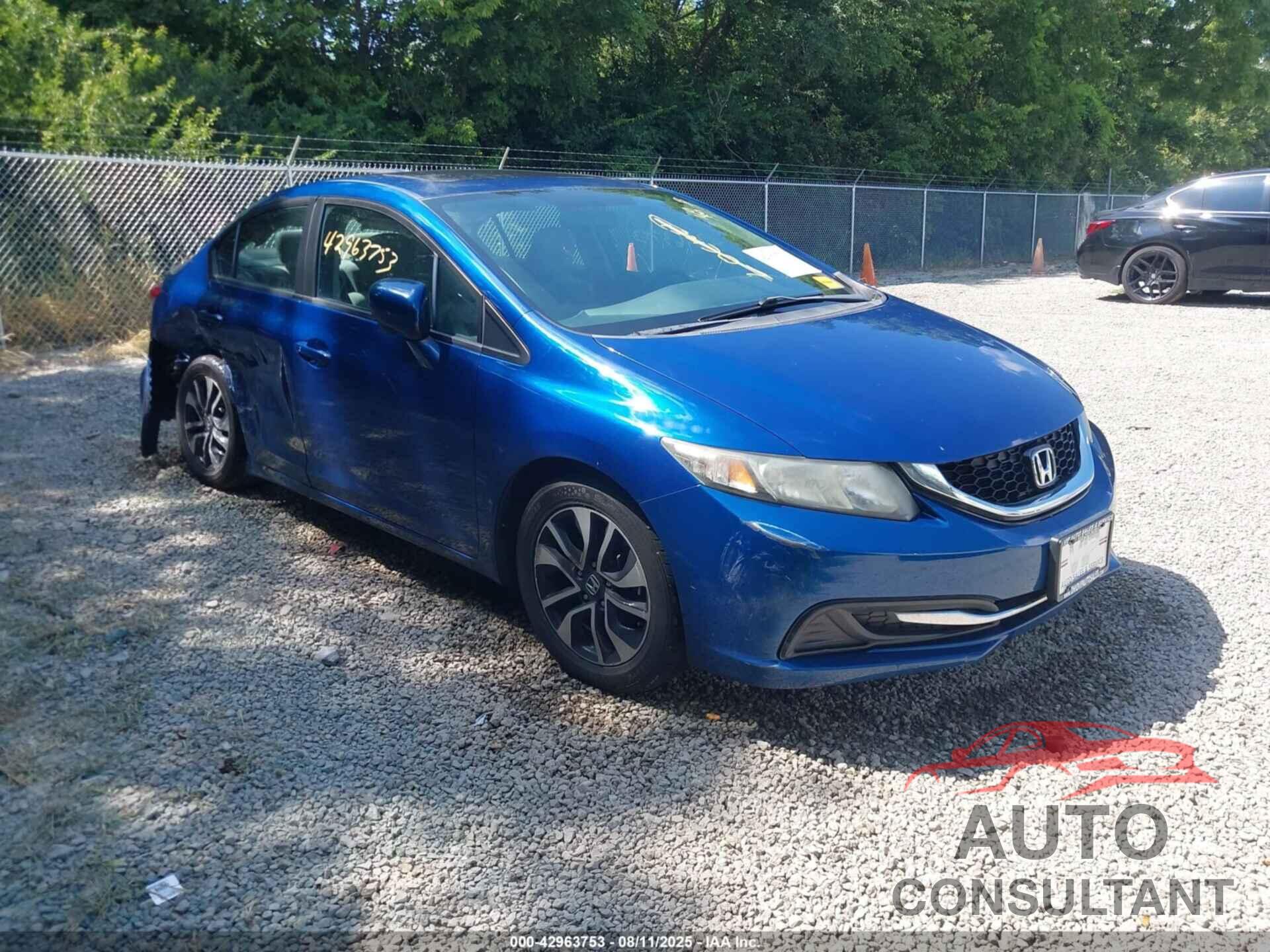 HONDA CIVIC 2015 - 19XFB2F80FE058459