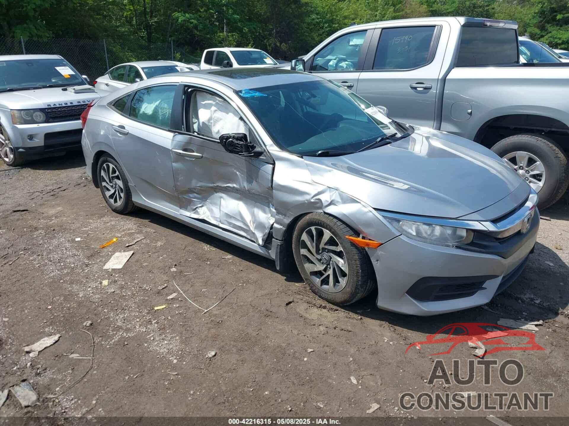 HONDA CIVIC 2017 - 19XFC2F76HE043780