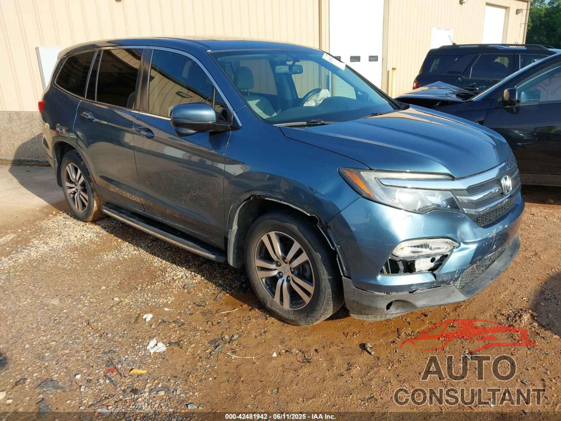 HONDA PILOT 2016 - 5FNYF5H59GB045870