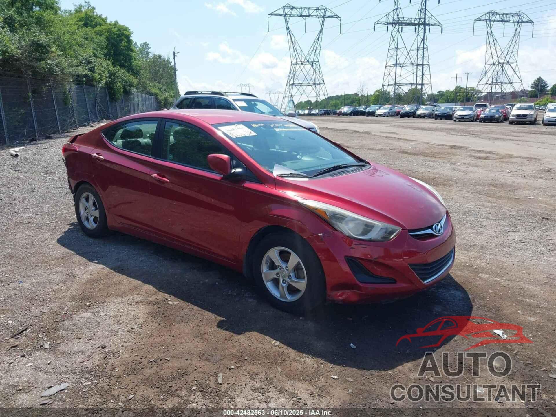 HYUNDAI ELANTRA 2015 - 5NPDH4AE1FH615888
