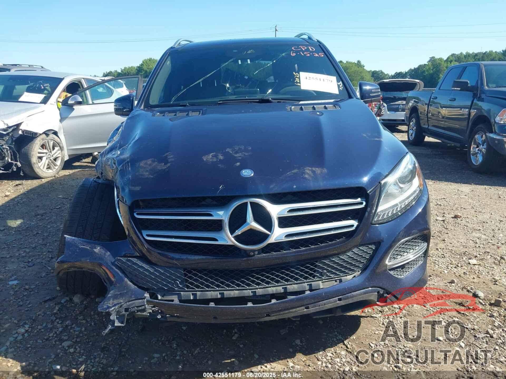 MERCEDES-BENZ GLE 350 2016 - 4JGDA5HB4GA797564