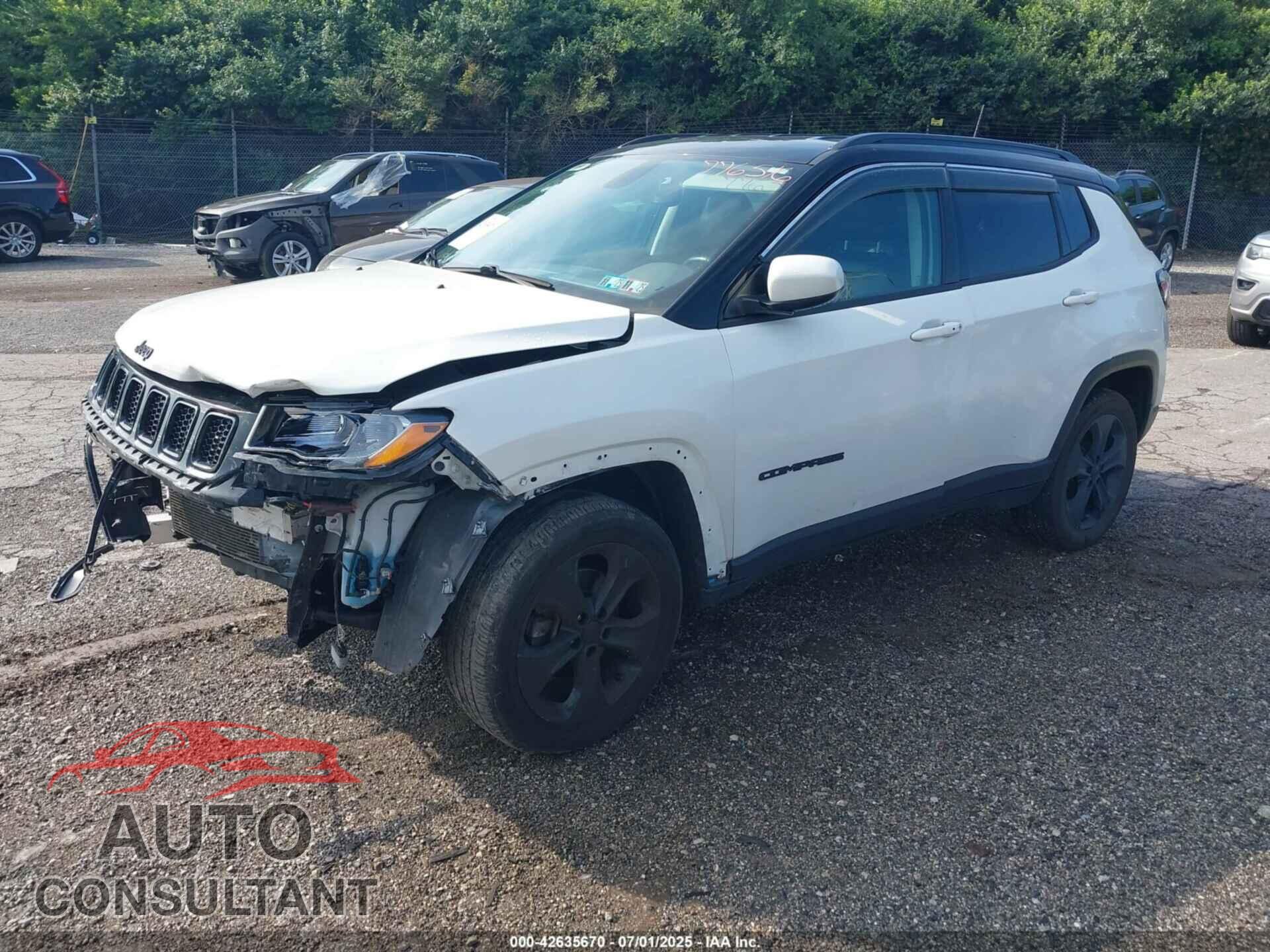 JEEP COMPASS 2019 - 3C4NJDBB2KT776516