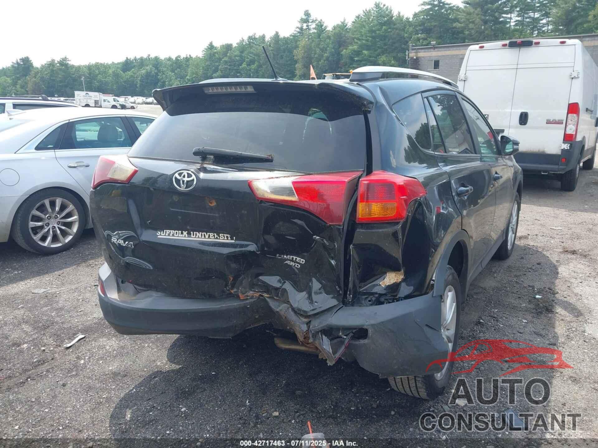 TOYOTA RAV4 2013 - 2T3DFREV4DW119695