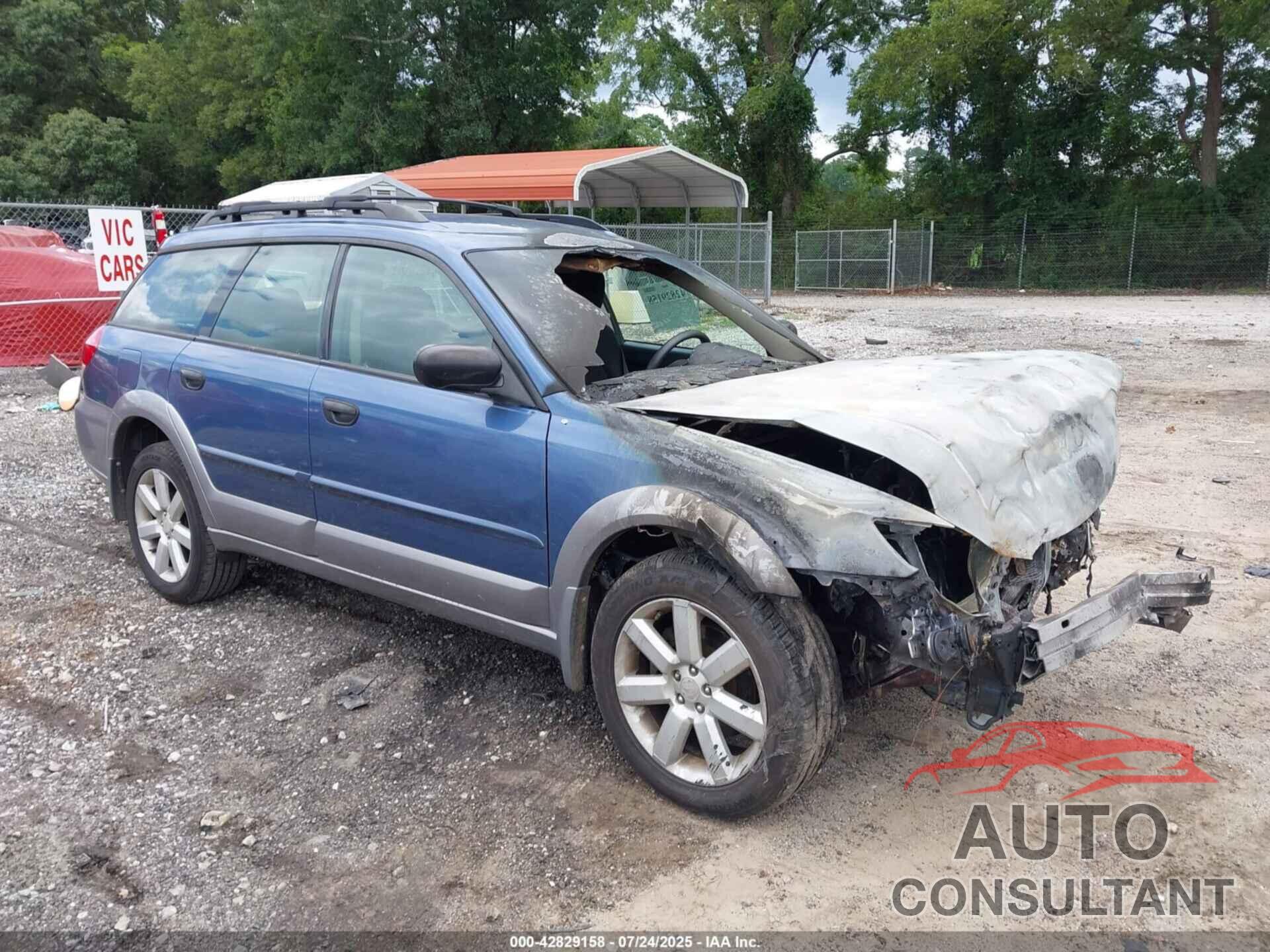 SUBARU OUTBACK 2009 - 4S4BP61C697319001