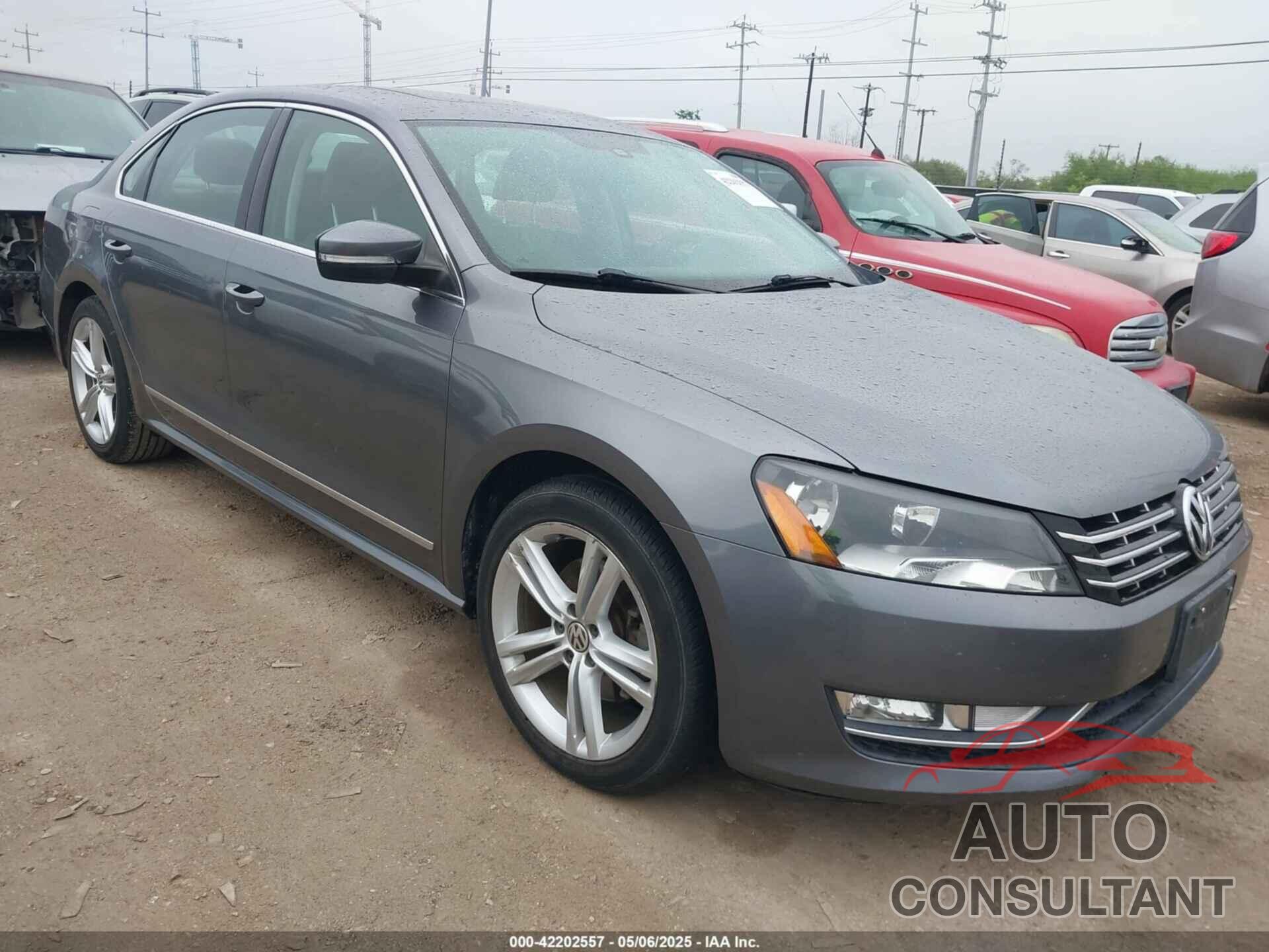 VOLKSWAGEN PASSAT 2014 - 1VWCN7A30EC118794