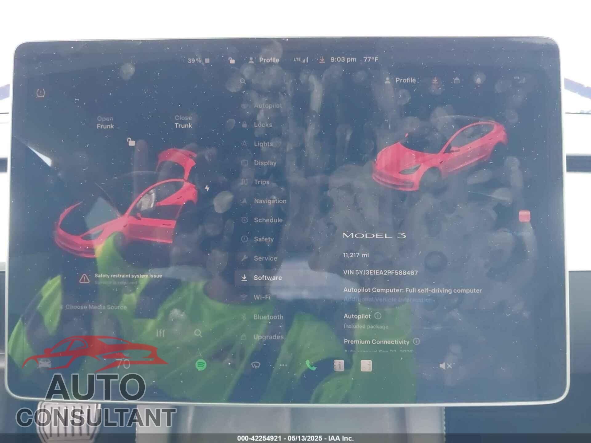 TESLA MODEL 3 2023 - 5YJ3E1EA2PF588467