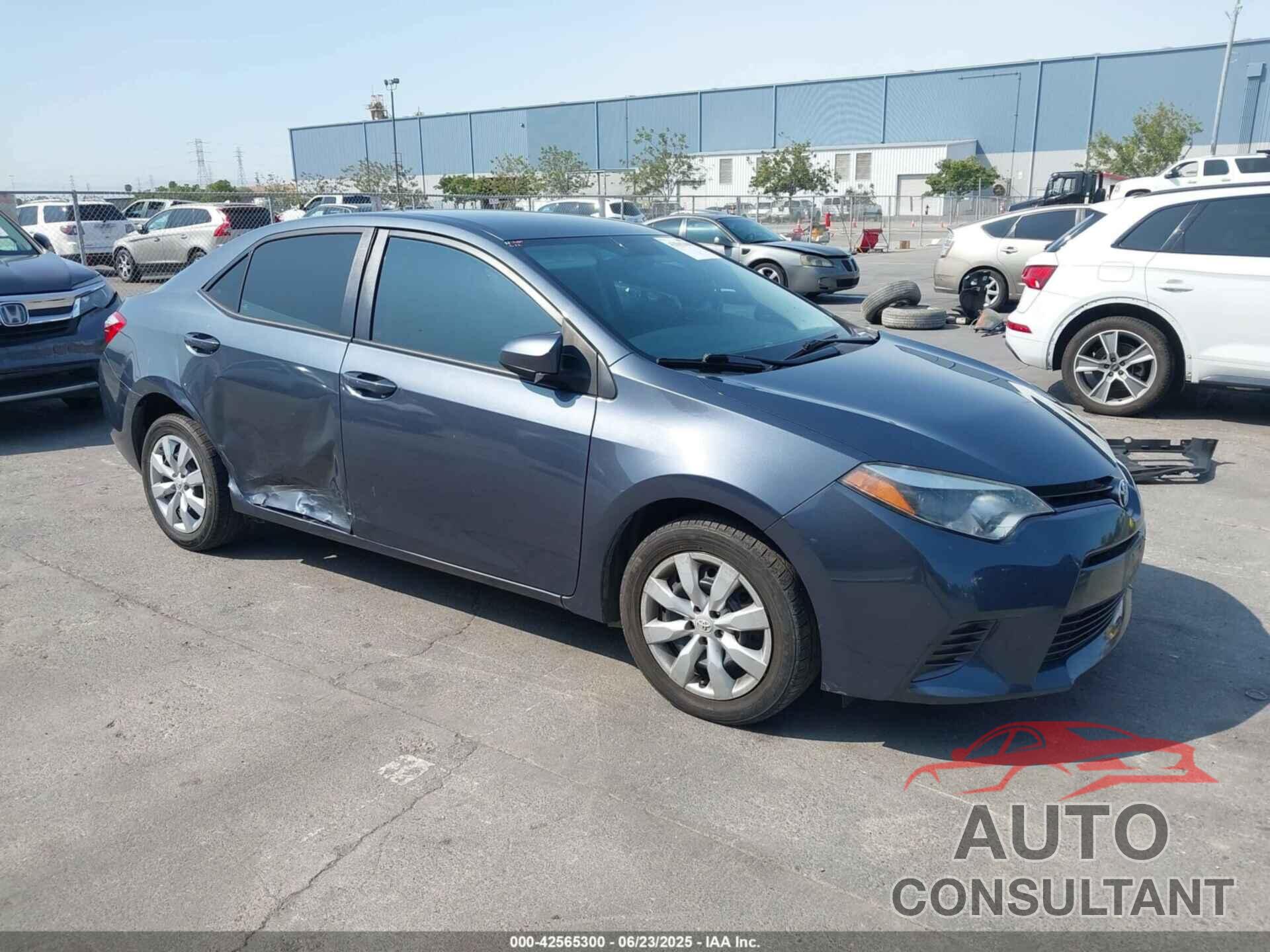 TOYOTA COROLLA 2016 - 5YFBURHE5GP513536