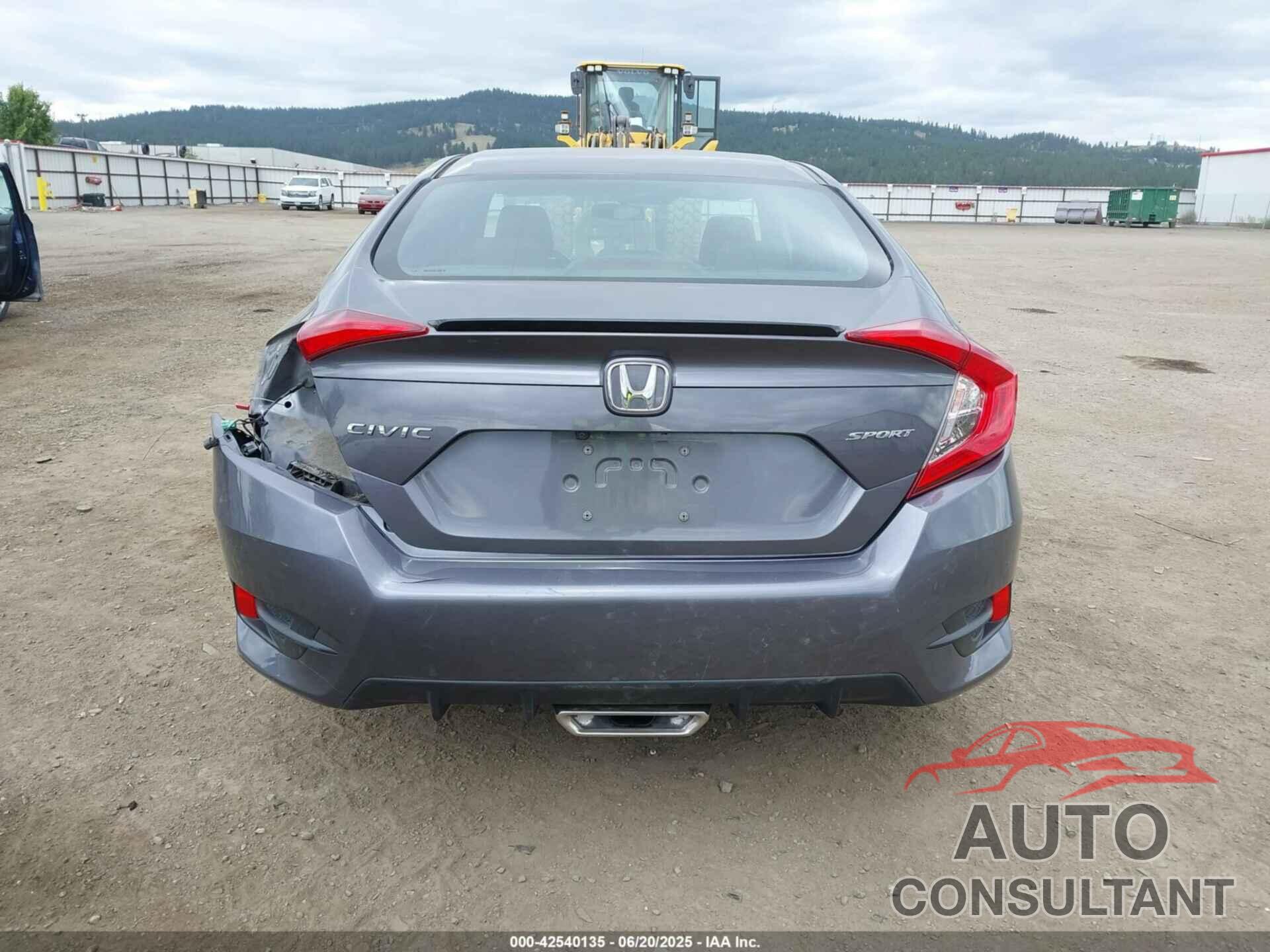 HONDA CIVIC 2019 - 2HGFC2F89KH500846