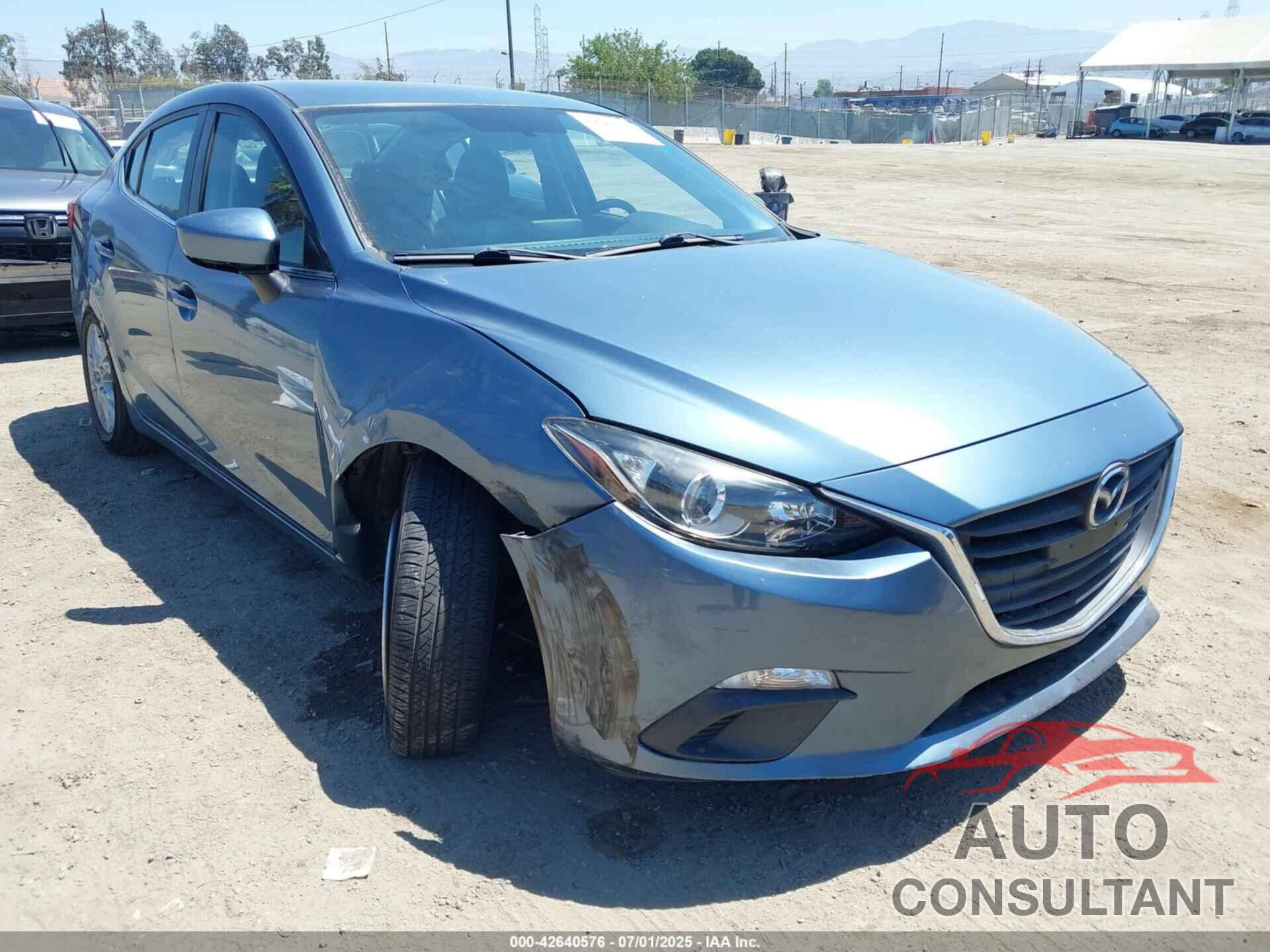 MAZDA MAZDA3 2014 - JM1BM1W71E1141443