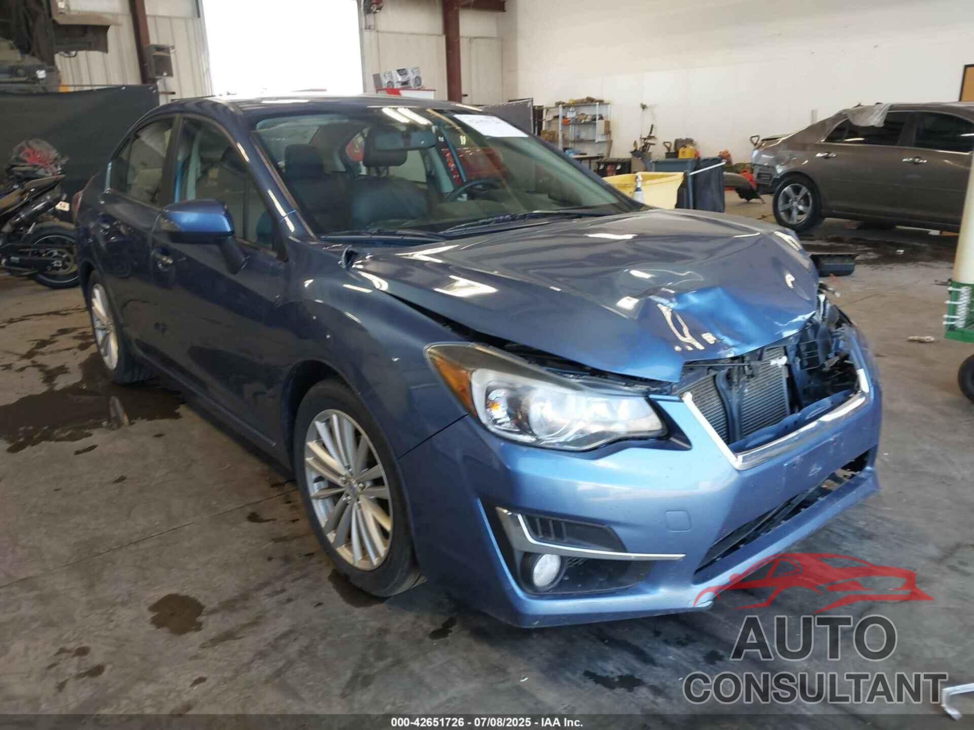 SUBARU IMPREZA 2016 - JF1GJAK60GH003825