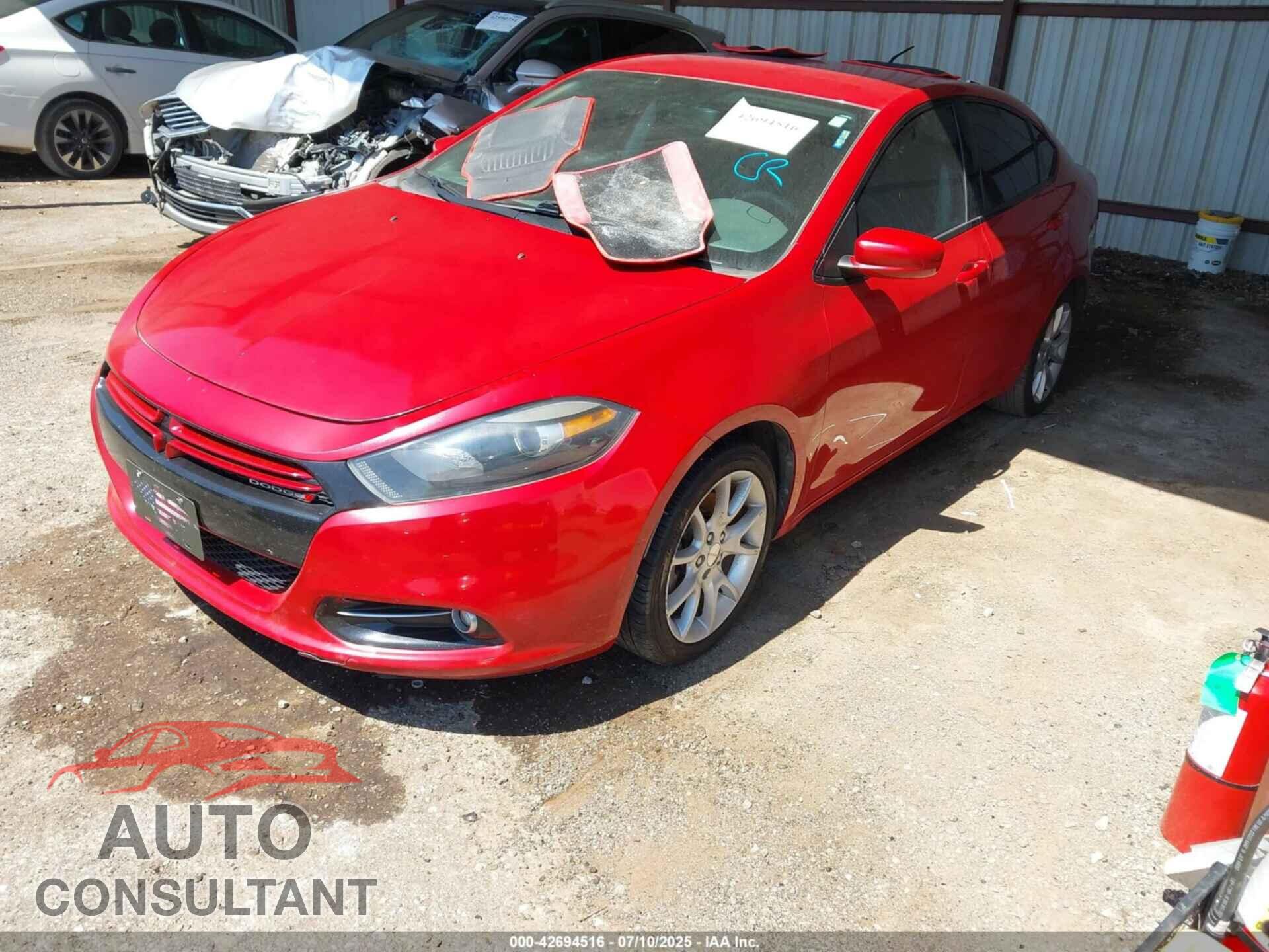 DODGE DART 2013 - 1C3CDFBH5DD648802