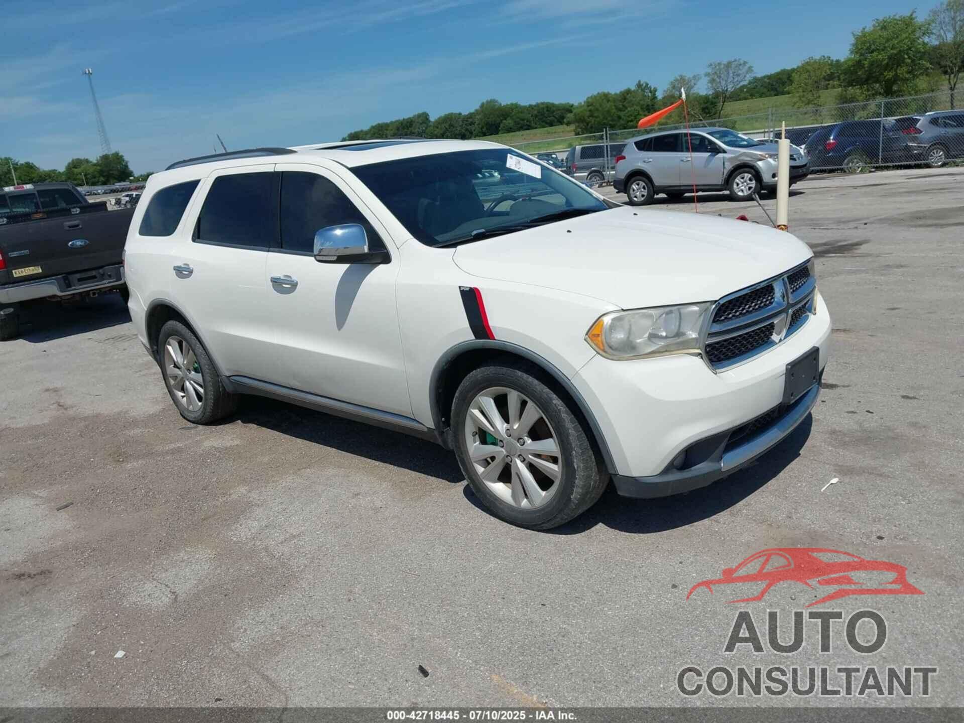 DODGE DURANGO 2011 - 1D4SD4GT2BC638064