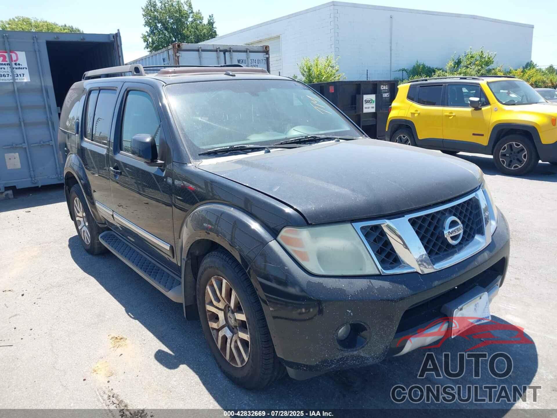 NISSAN PATHFINDER 2010 - 5N1AR1NN3AC600656