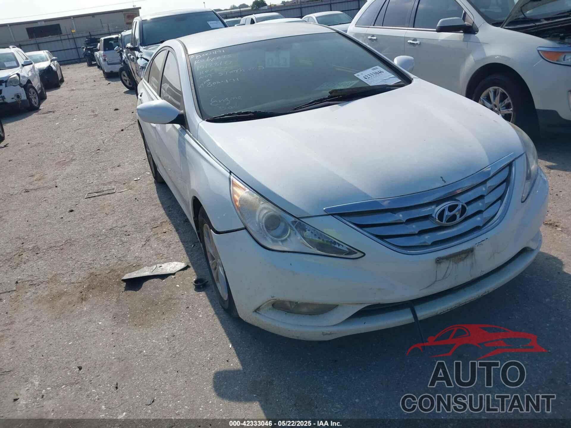 HYUNDAI SONATA 2013 - 5NPEB4AC4DH800471