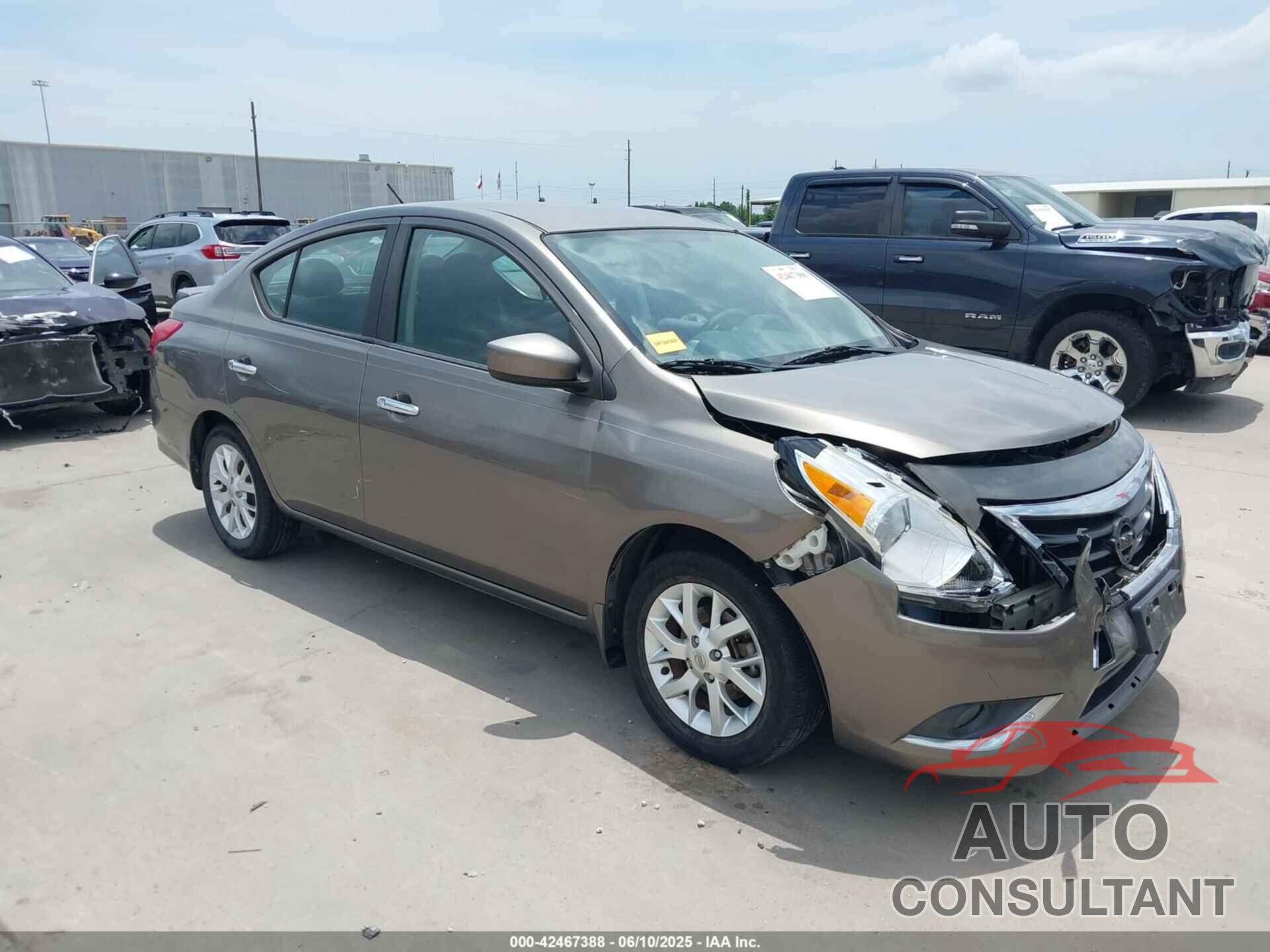 NISSAN VERSA 2016 - 3N1CN7AP2GL917895