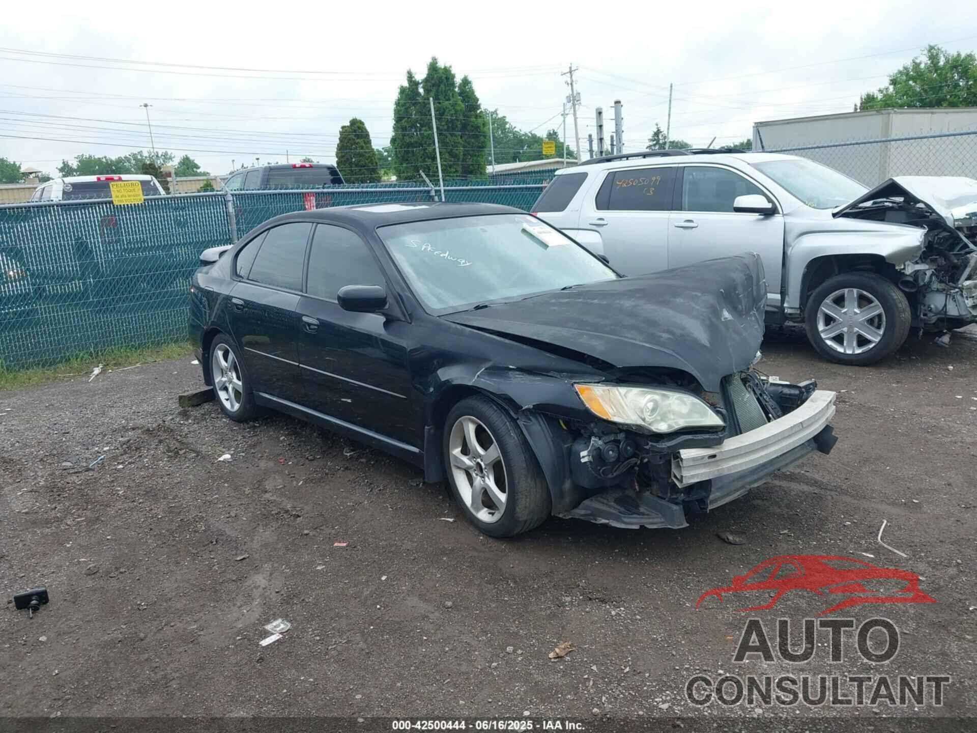 SUBARU LEGACY 2009 - 4S3BL616297231945