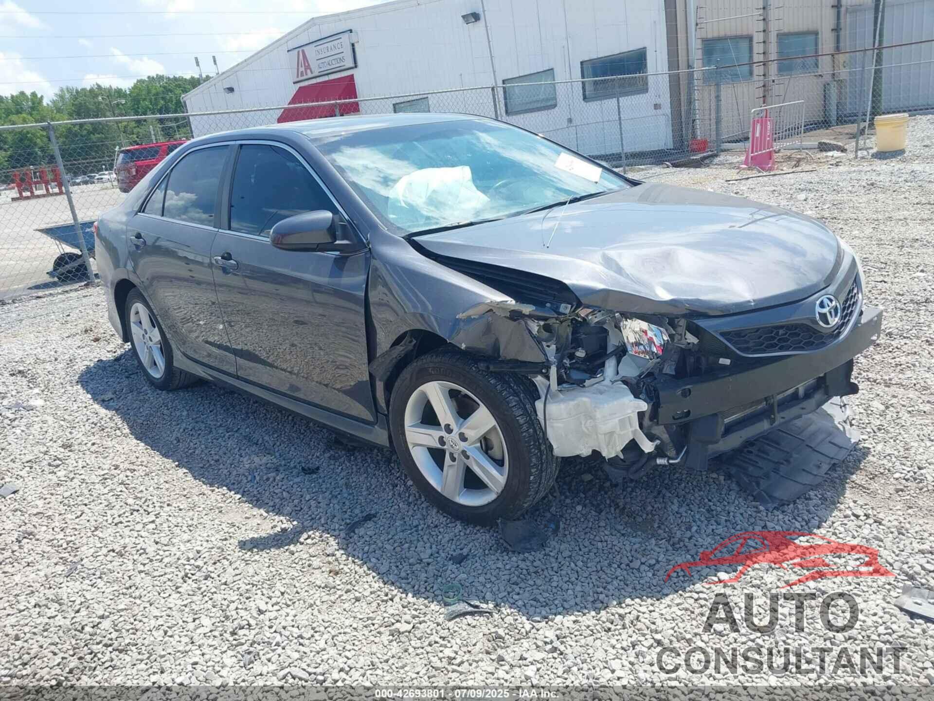 TOYOTA CAMRY 2012 - 4T1BF1FK8CU126167