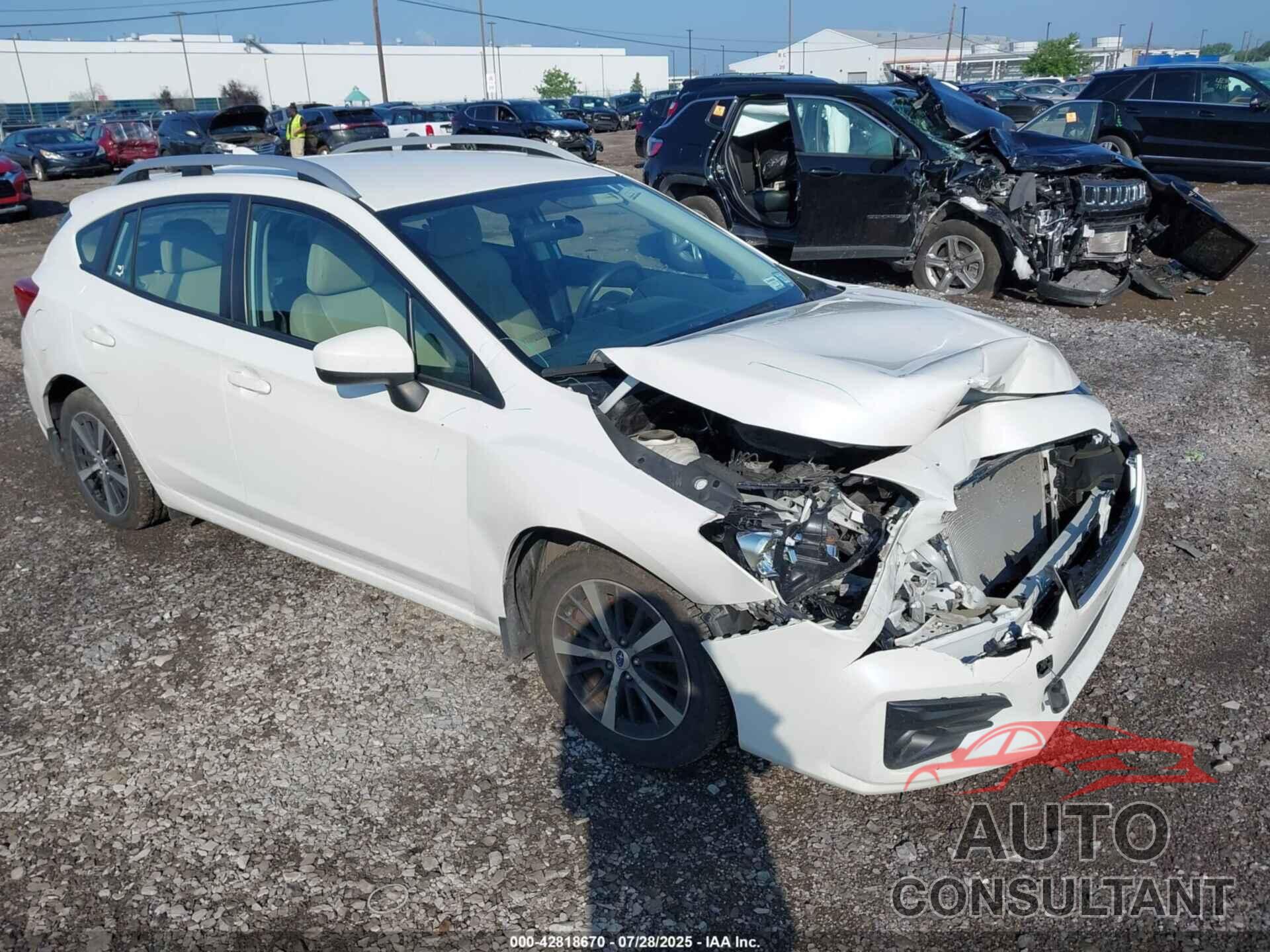 SUBARU IMPREZA 2019 - 4S3GTAC60K3750897