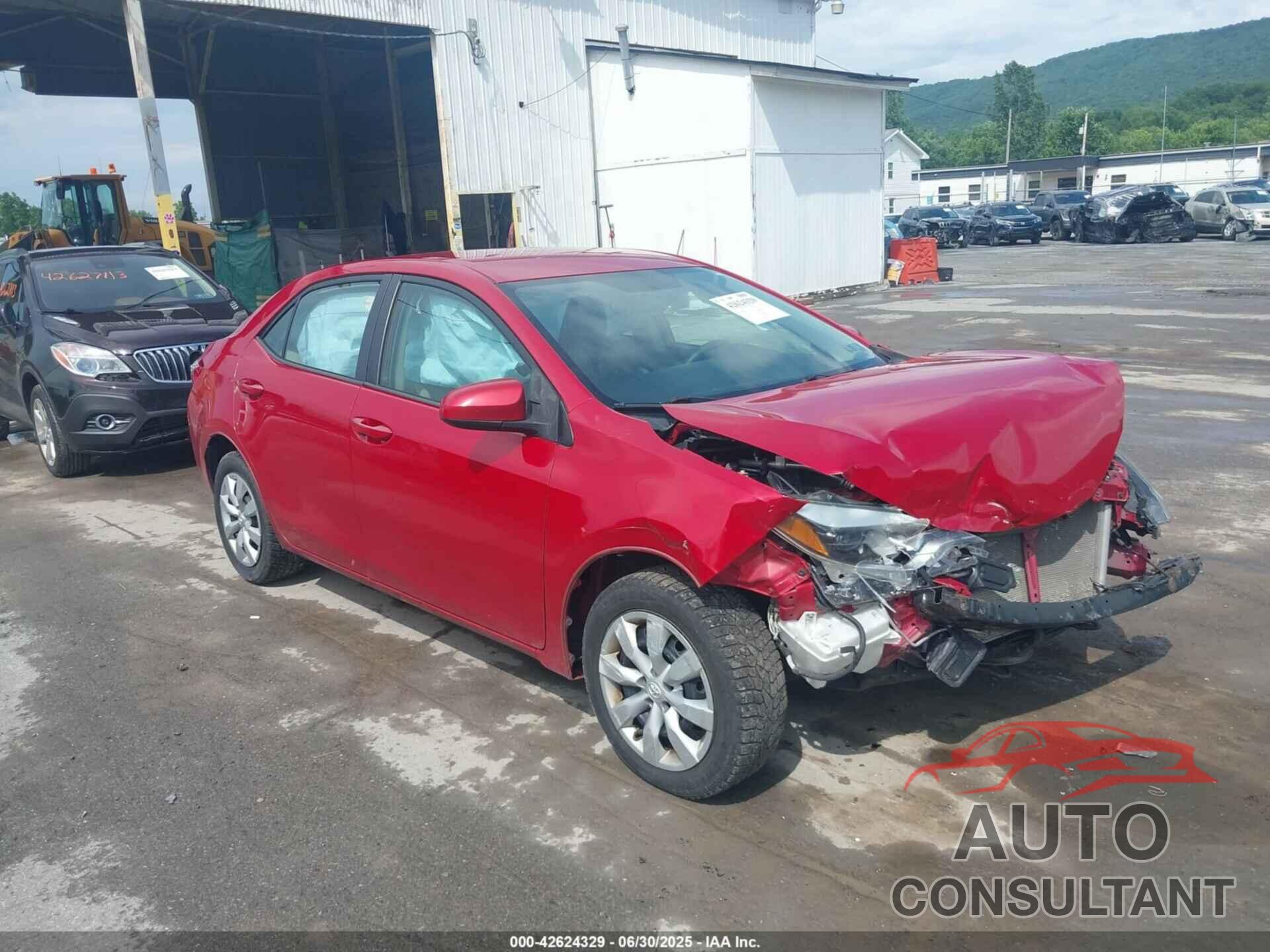 TOYOTA COROLLA 2016 - 2T1BURHE9GC576011