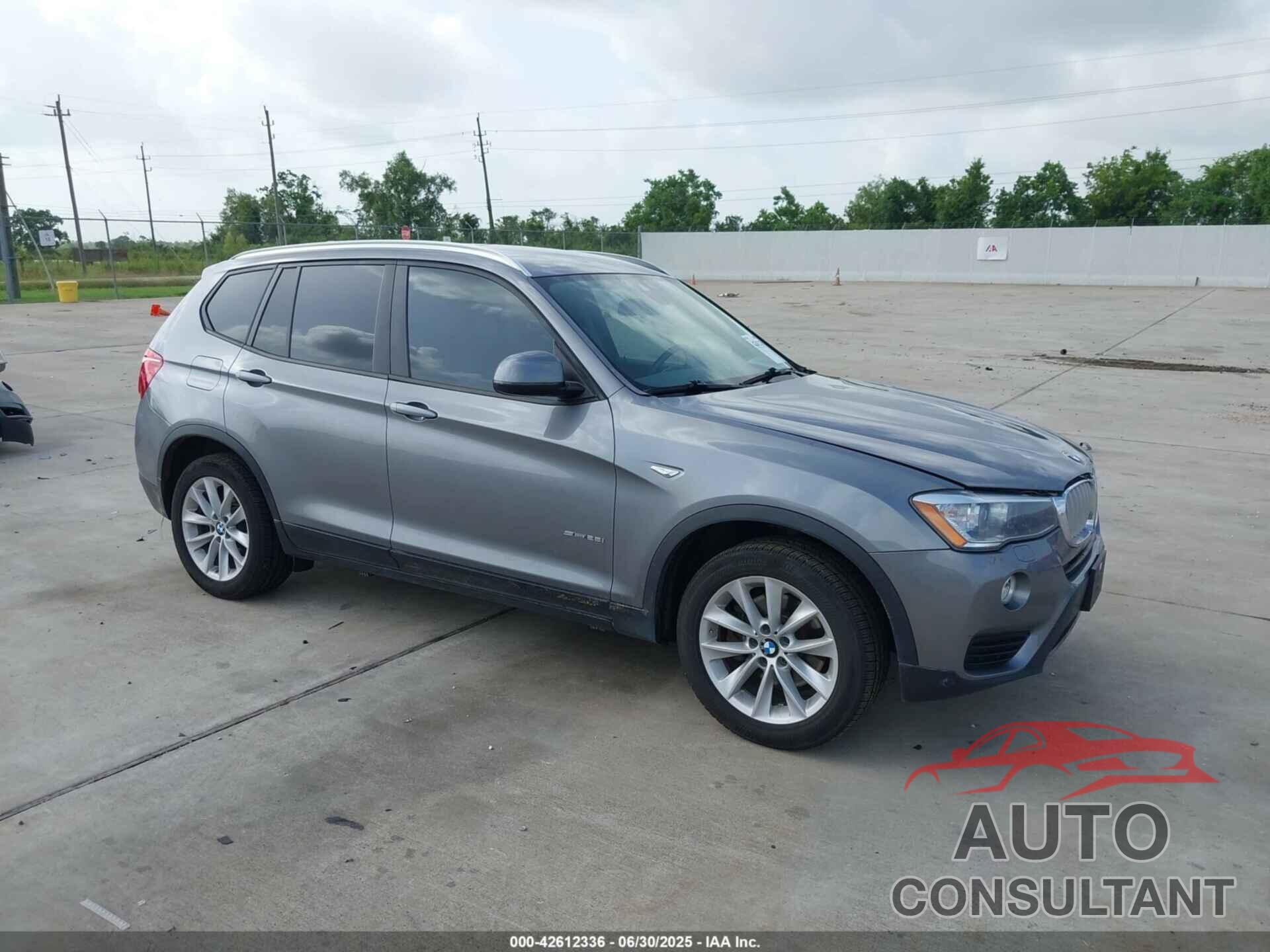 BMW X3 2016 - 5UXWZ7C58G0M83990