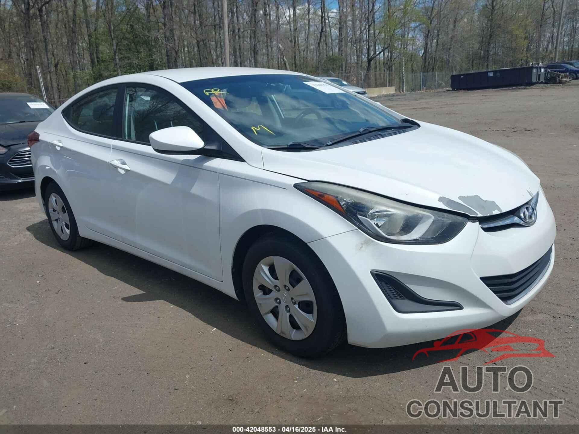 HYUNDAI ELANTRA 2016 - 5NPDH4AE4GH683961