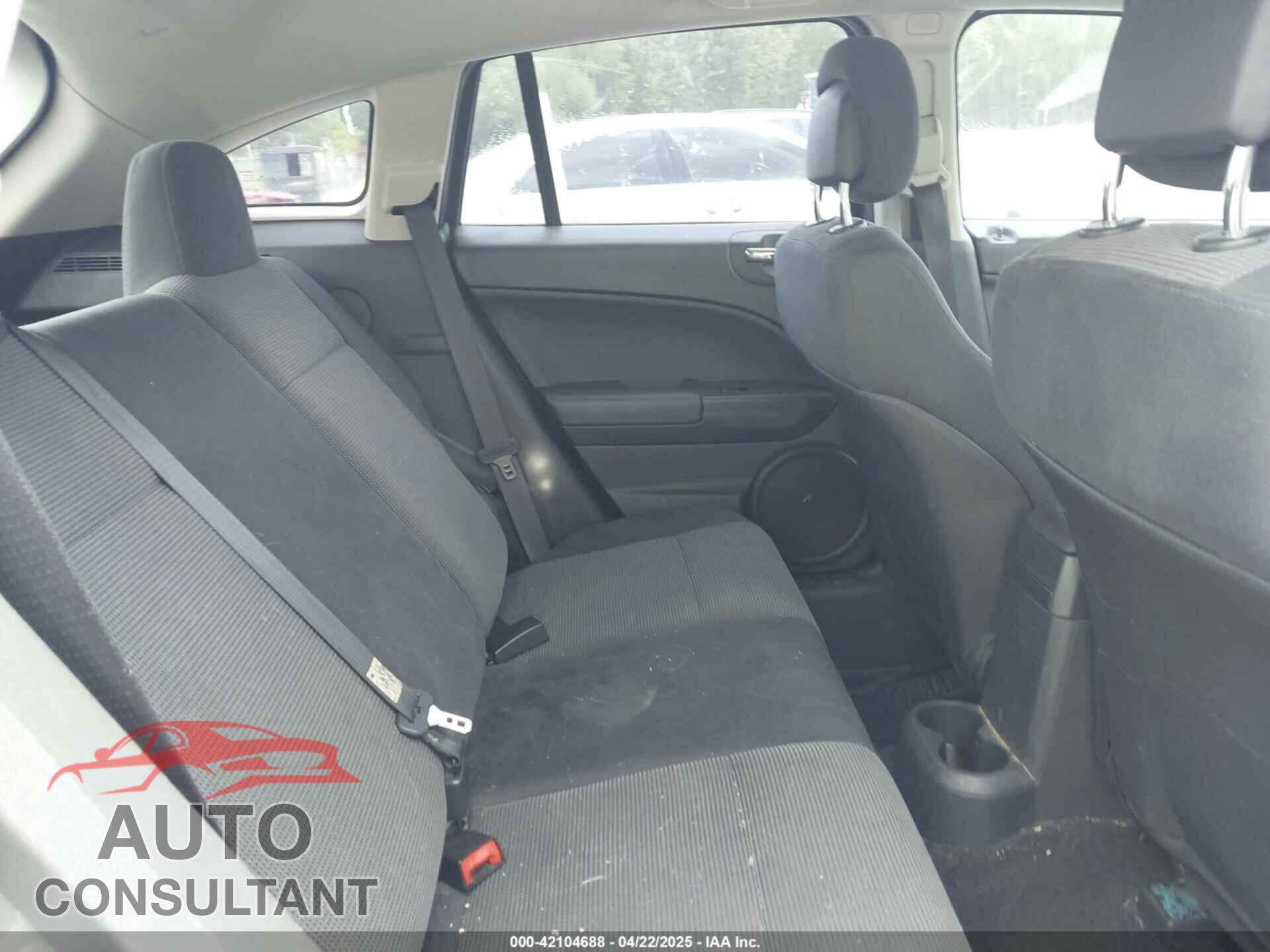 DODGE CALIBER 2012 - 1C3CDWDA6CD510605