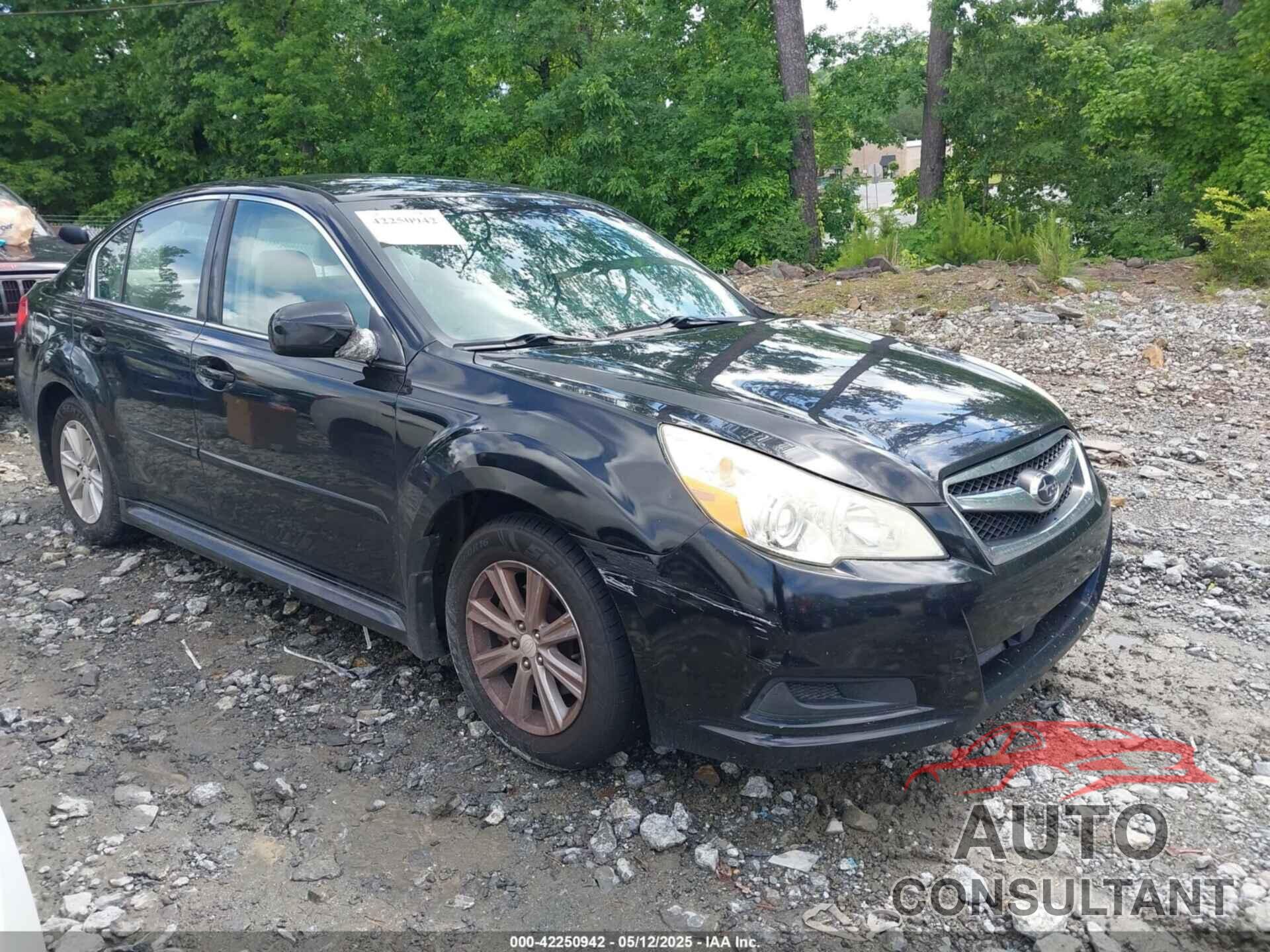 SUBARU LEGACY 2011 - 4S3BMCB60B3248802