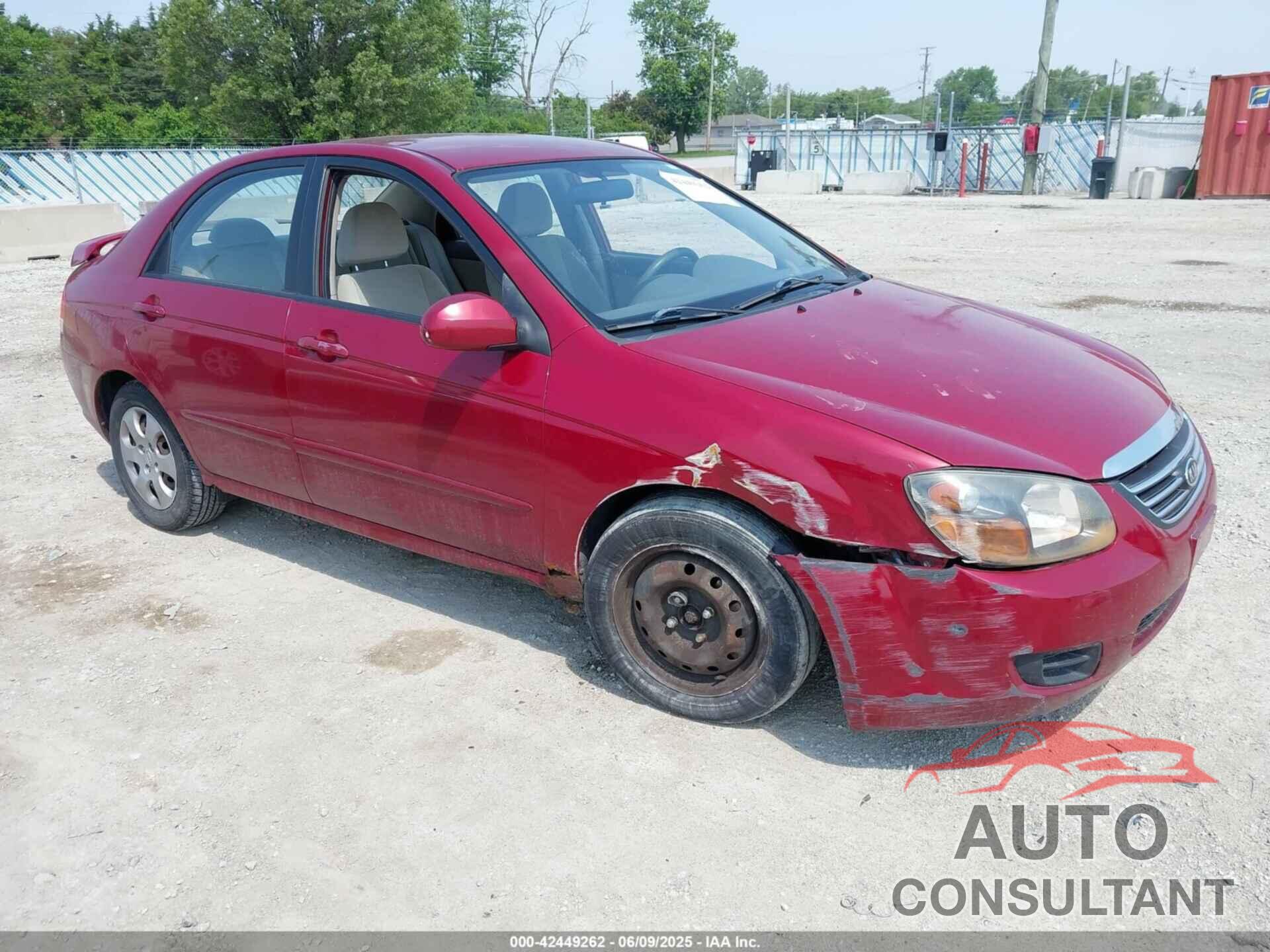 KIA SPECTRA 2009 - KNAFE221295590146