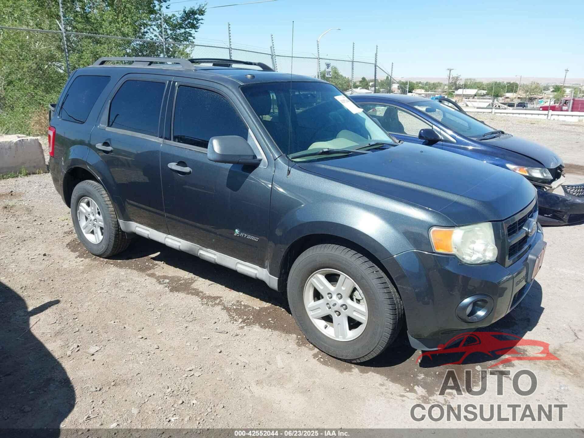 FORD ESCAPE HYBRID 2009 - 1FMCU59349KB02605
