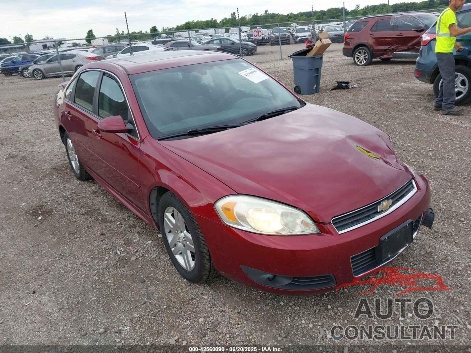 CHEVROLET IMPALA 2011 - 2G1WB5EK4B1187044