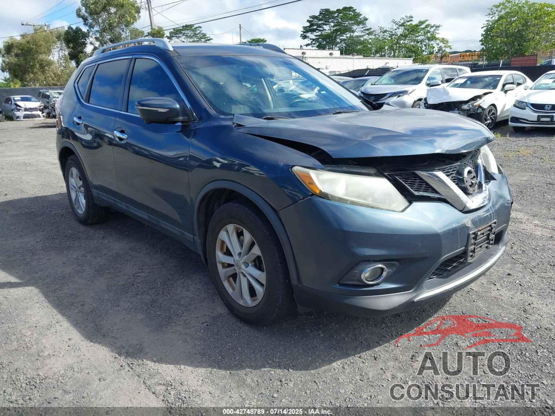NISSAN ROGUE 2015 - 5N1AT2ML3FC887379